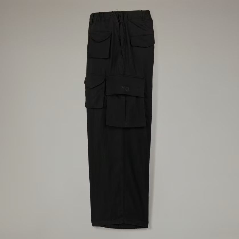 Y-3 Y-3 ADIDAS WASHED TWILL CARGO PANTS Size US 36 / EU 52 - 1 Thumbnail