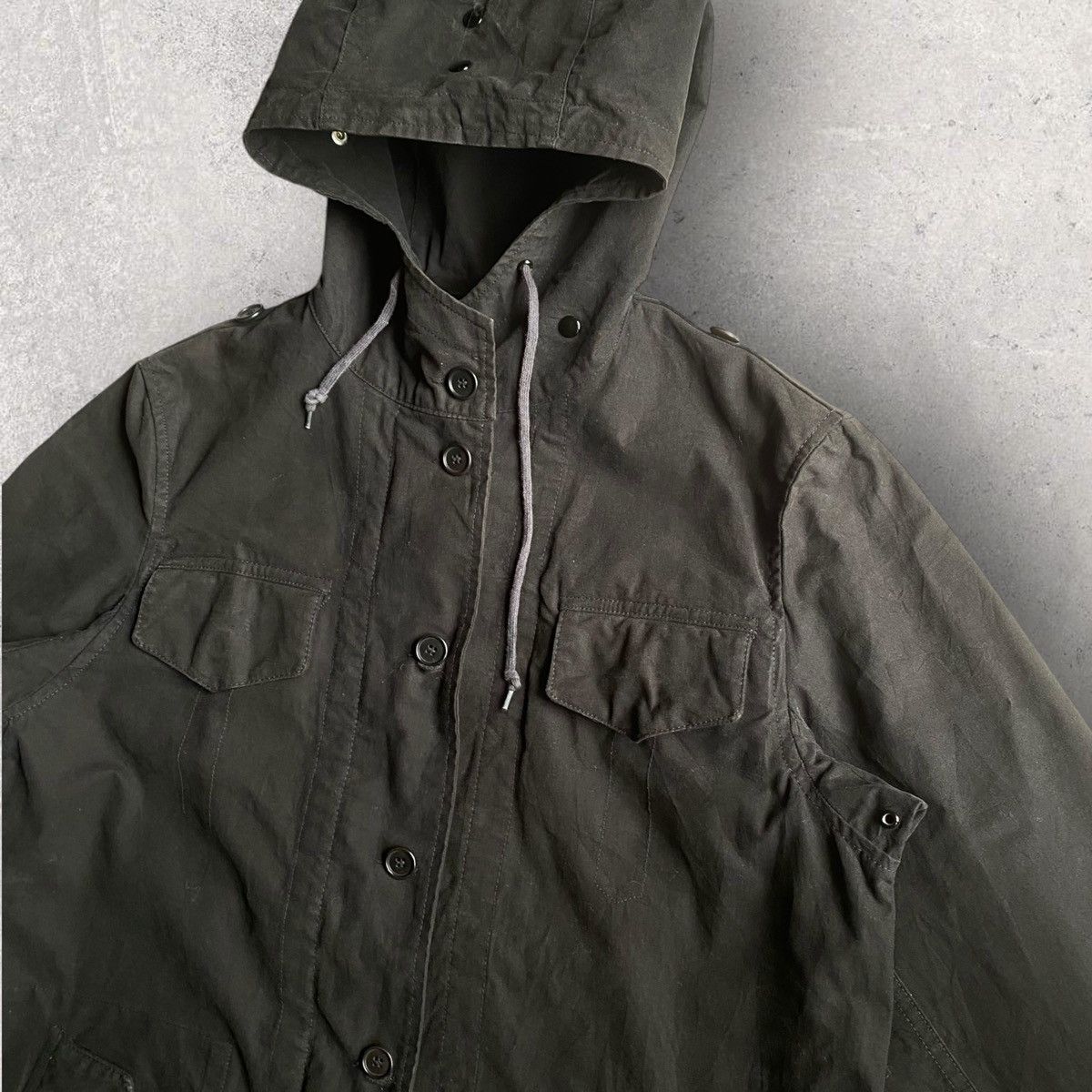 Helmut Lang Archive 1999 Vintage Cotton Parachute M65 Parkas Size US M / EU 48-50 / 2 - 3 Thumbnail