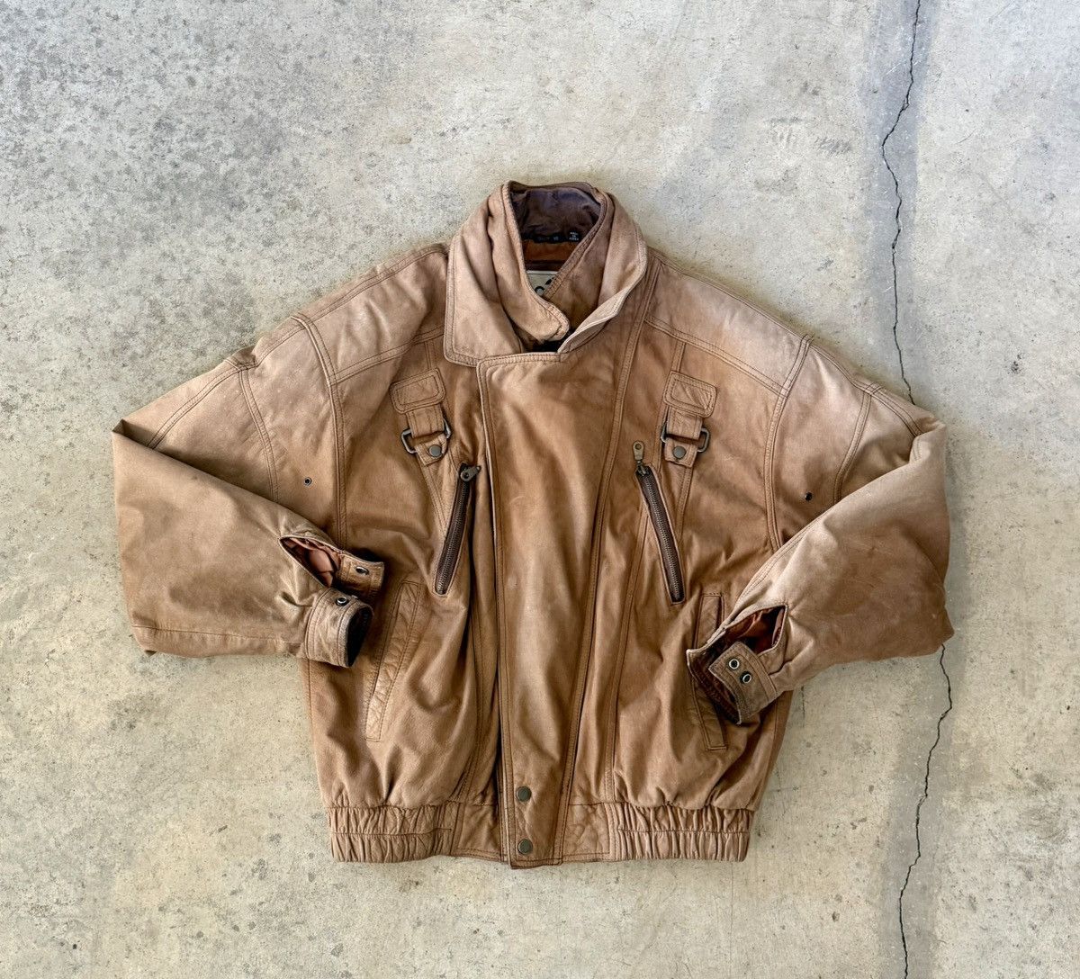 Wilsons Leather Vintage 80’s Leather Adventure Jacket Size US L / EU 52-54 / 3 - 2 Thumbnail
