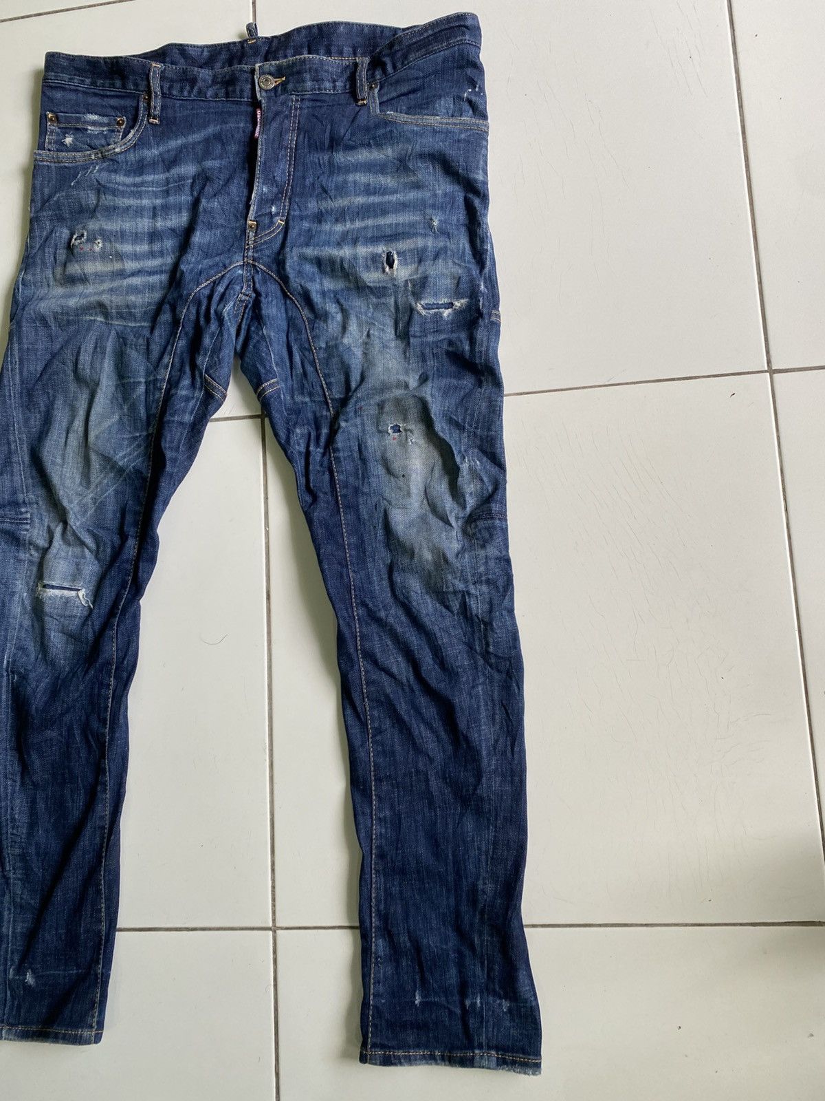 Dsquared2 Vintage Dsquared2 tidy Bikes jeans Size US 44 / EU 60 - 4 Thumbnail