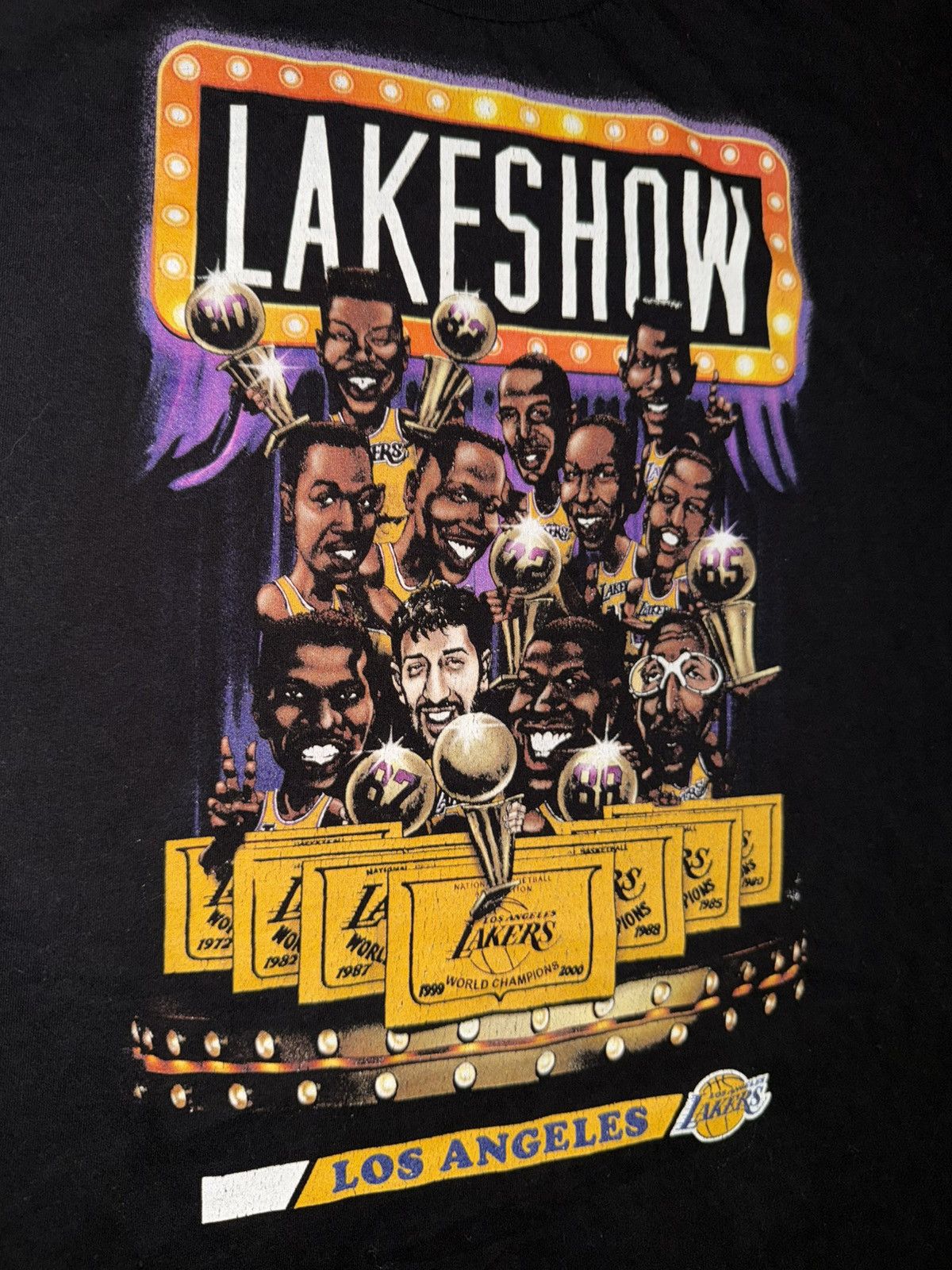 Mitchell & Ness LA Lakers Lake Shower legends NBA Mitchell & Ness t-shirt Size US XL / EU 56 / 4 - 4 Thumbnail