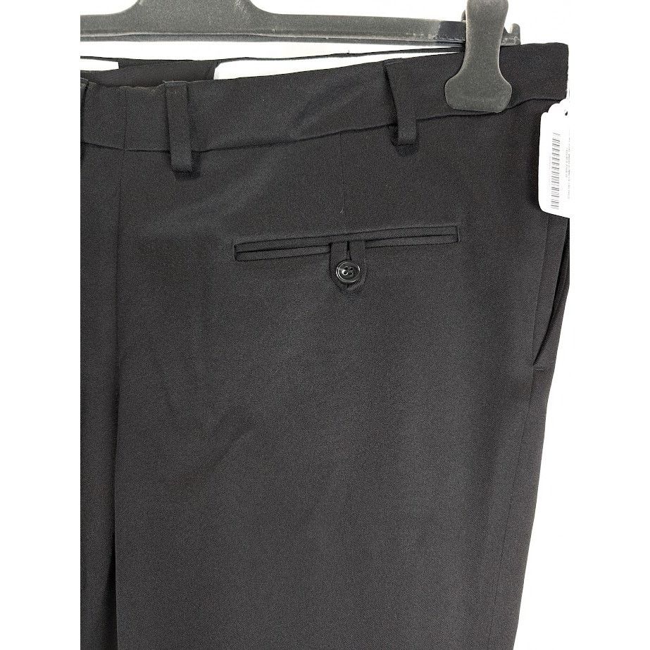 o1rshd1 Woven Bumster Tailored Trousers in Black