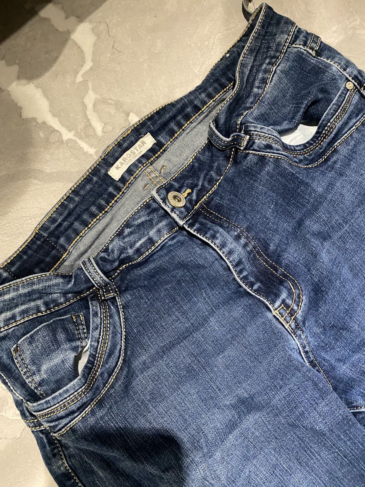 Vintage Patchwork Archive Tokyo Slim Denim Size US 33 - 2 Thumbnail
