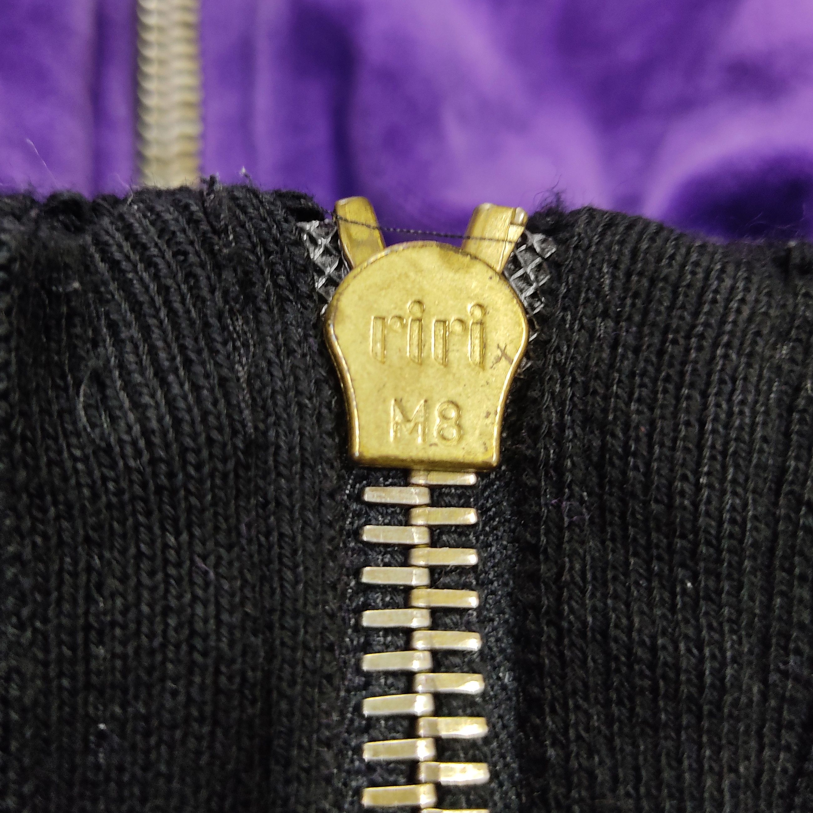 Sonia Rykiel Vtg "Karma Body & Soul" Dolman Short Sleeve Velour Jacket Size M / US 6-8 / IT 42-44 - 8 Thumbnail