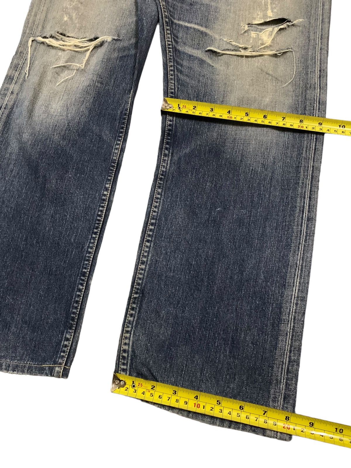 Levi's Vintage 90s Levis 505 Mud Wash Distressed Grunge Jeans Size US 34 / EU 50 - 17 Thumbnail