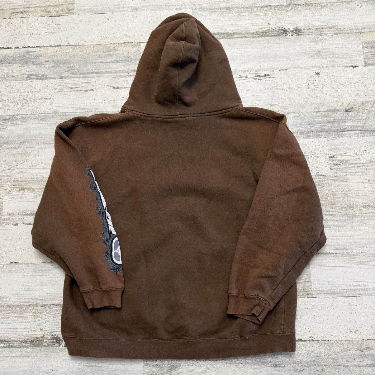 No Fear Vintage Sun Faded Grunge Skull No Fear Spellout Hoodie XL Size US XXL / EU 58 / 5 - 8 Thumbnail