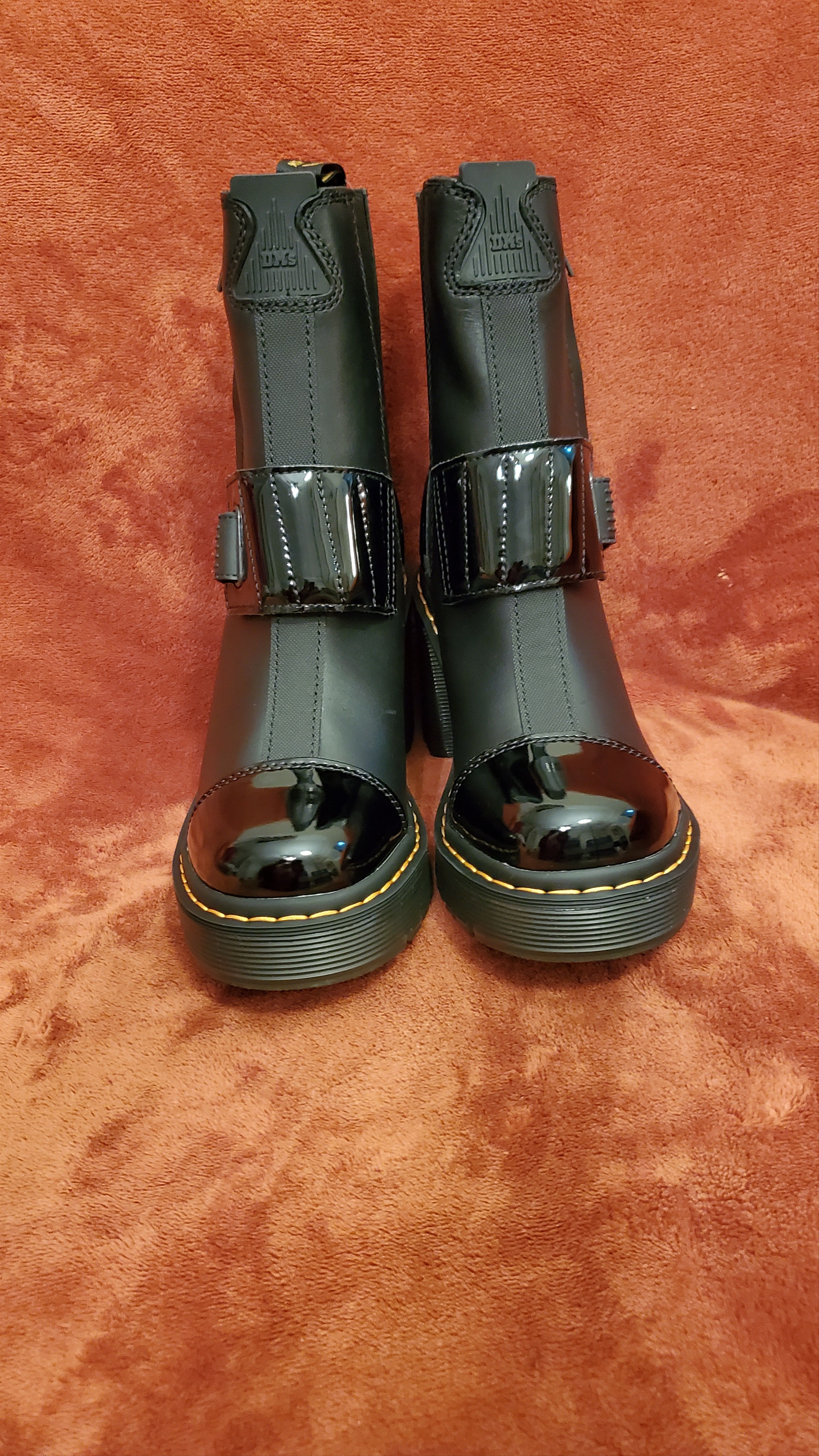 Dr. Martens NEW DR MARTENS BLACK LEATHER ANKLE BOOTS Size US 7 / IT 37 - 4 Thumbnail
