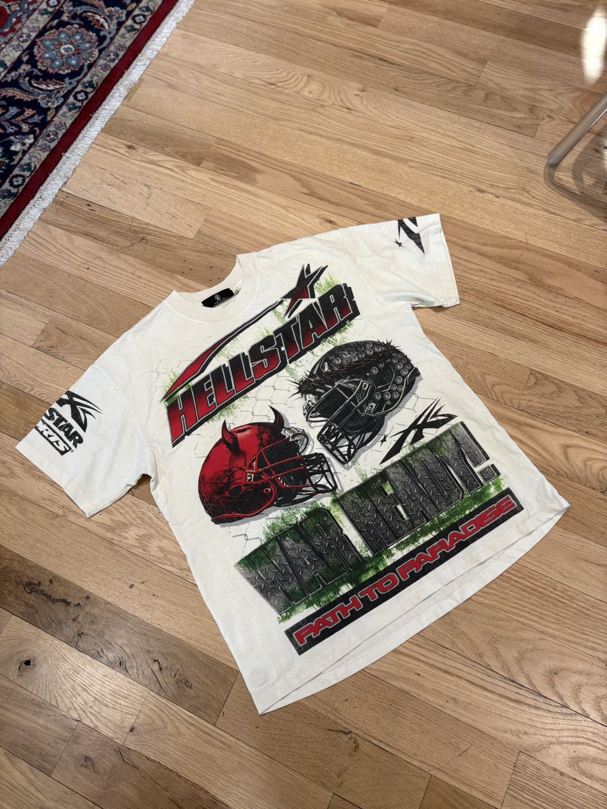HELLSTAR Hellstar Football Tee Size Medium Size US M / EU 48-50 / 2 - 2 Thumbnail