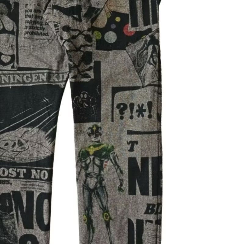 Designer × Y's × Yohji Yamamoto Y’s Denim Pants Collabs Manga Artis Shotaro Ishimori Size US 30 / EU 46 - 4 Thumbnail