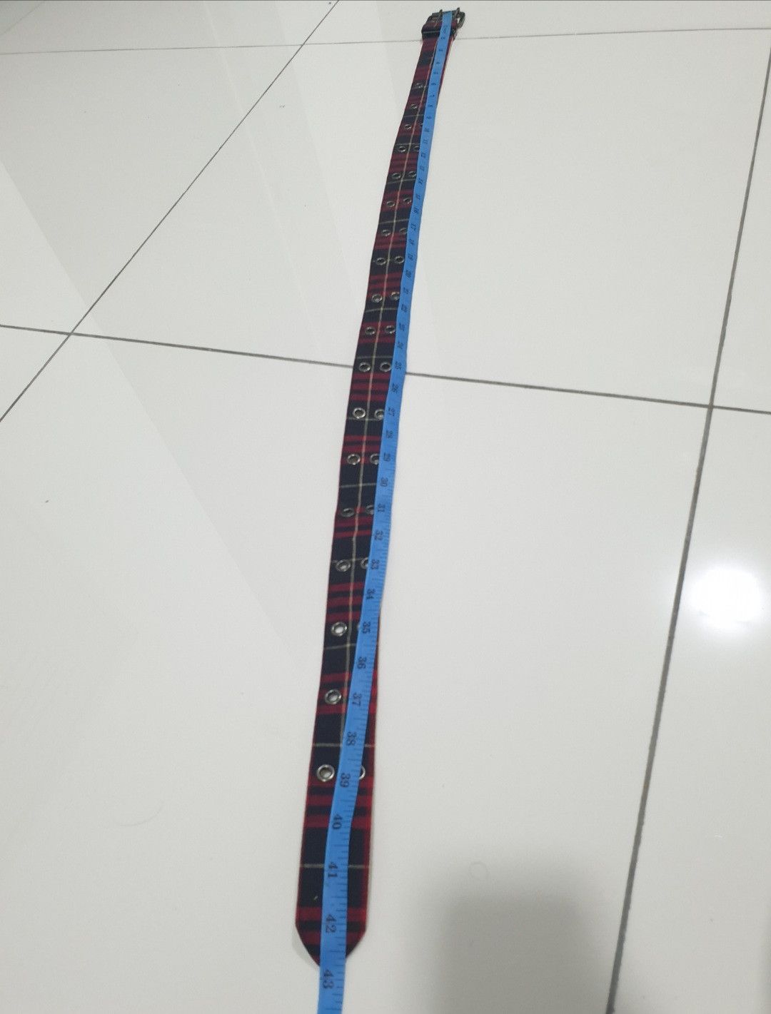 PPFM 💥Punk rock checkered streetwear belt Size ONE SIZE - 11 Thumbnail
