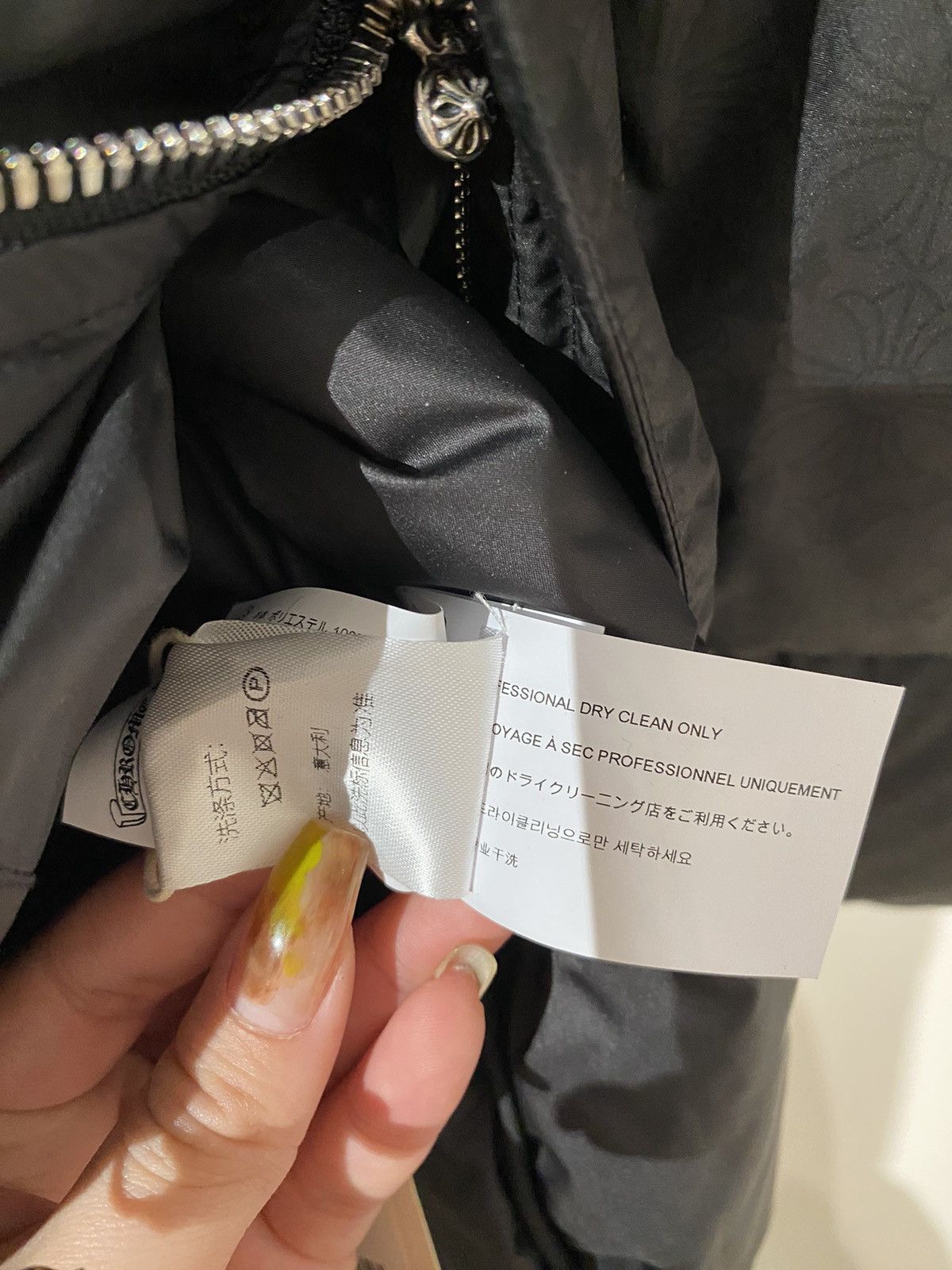 Chrome Hearts Chrome Hearts Black Tonal Monogram Cross Pattern Puffer Vest Size US XXL / EU 58 / 5 - 6 Thumbnail