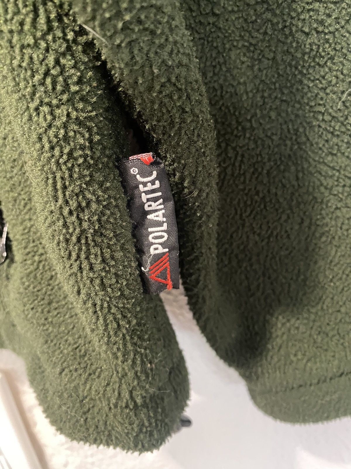 Eddie Bauer Vintage Olive Eddie Bauer Polartec Fleece Sweater Size US L / EU 52-54 / 3 - 4 Thumbnail
