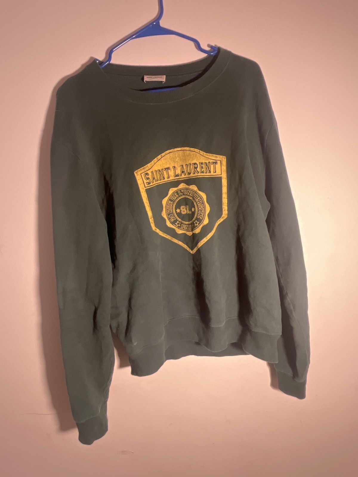 Saint Laurent Paris SAINT LAURENT “24 RUE DE L’UNIVERSITE PARIS” Size US M / EU 48-50 / 2 - 1 Thumbnail