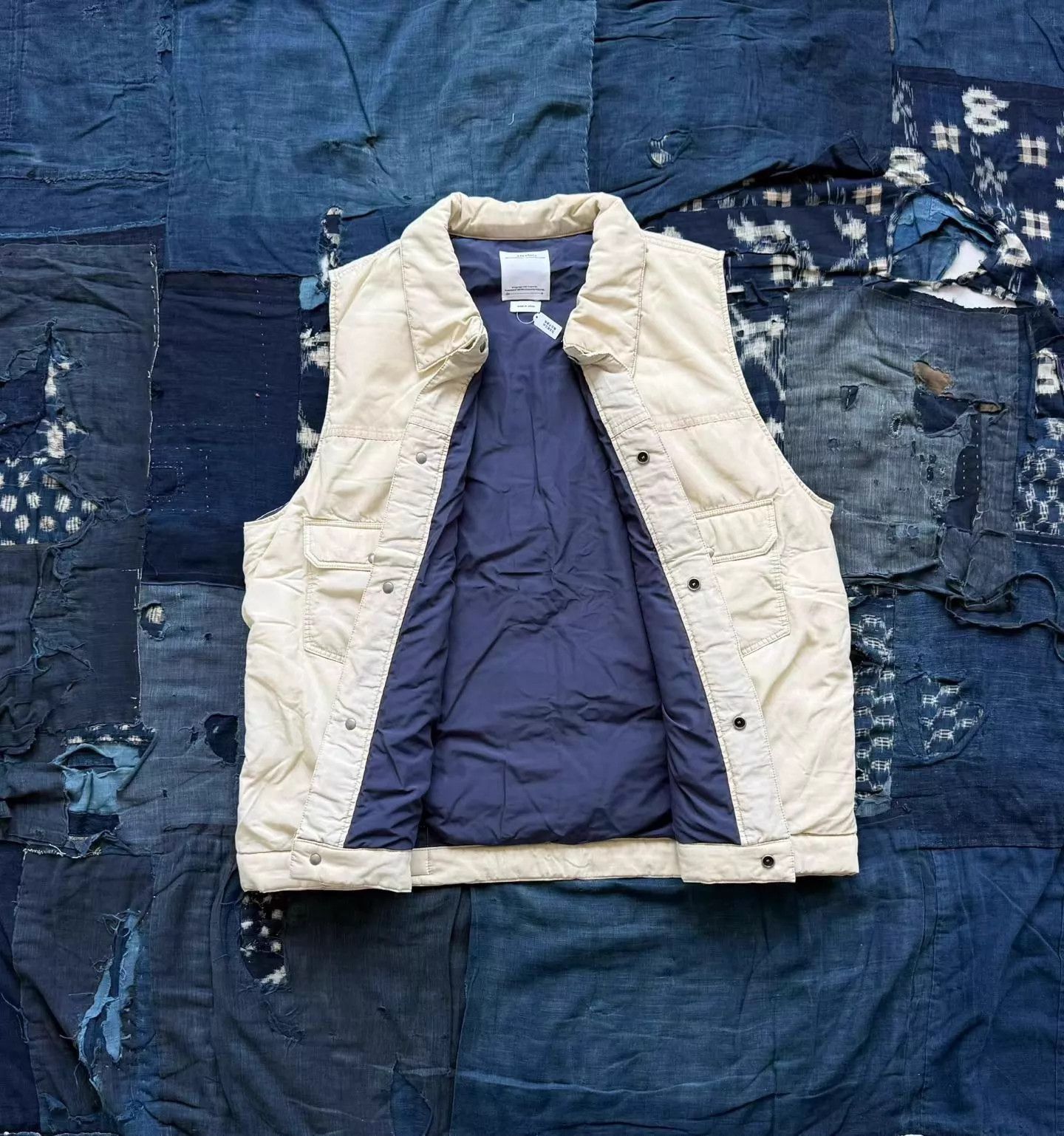 Visvim visvim 20AW 101 Down Vest Overdye Ivory 4 Shibuya Excl Badge Size US XL / EU 56 / 4 - 2 Thumbnail