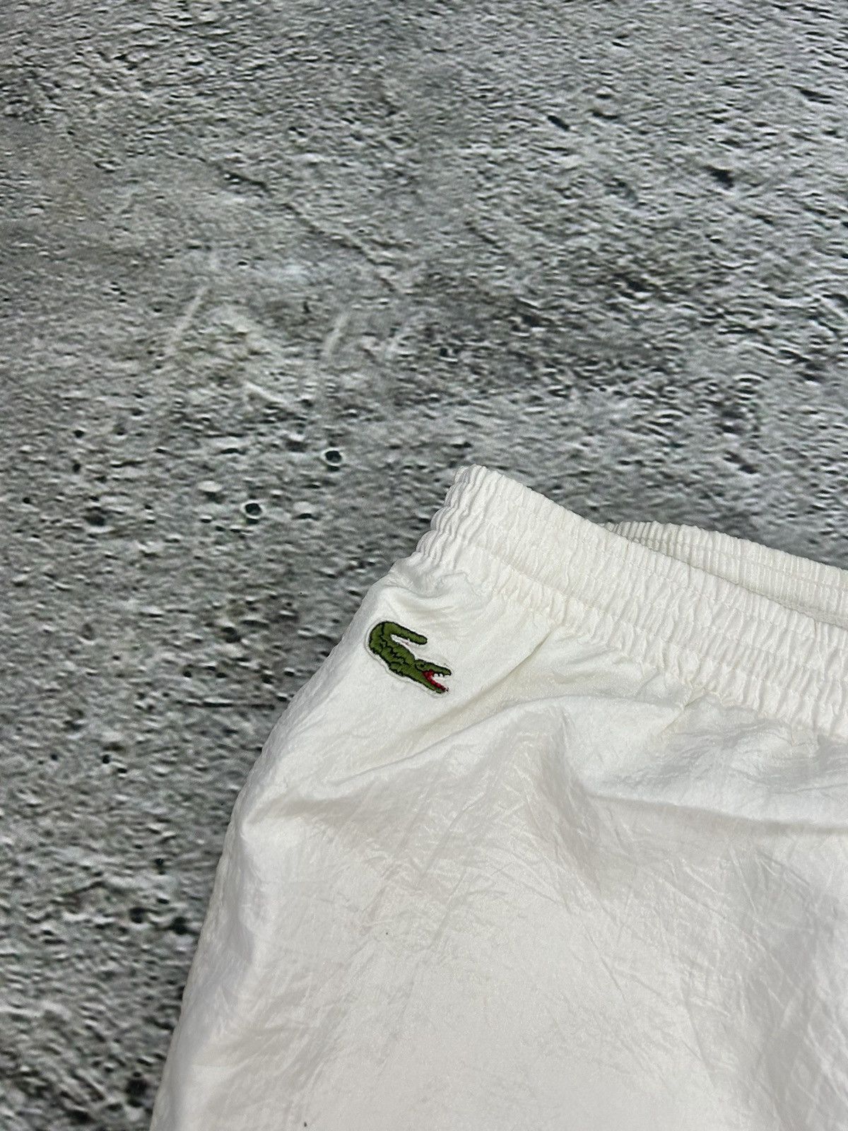 Lacoste Lacoste track suit vintage white pants windbreaker 90s Size US L / EU 52-54 / 3 - 12 Thumbnail