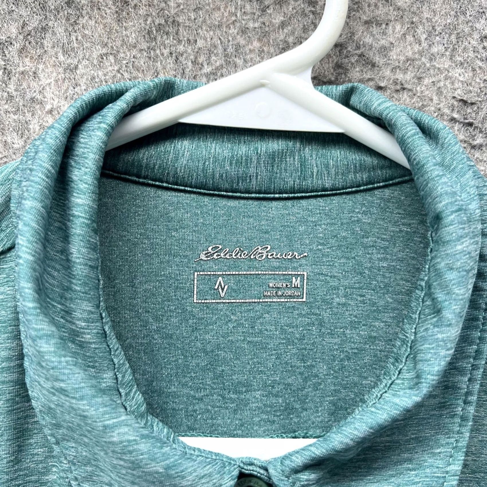 Eddie Bauer Eddie Bauer Shirt Womens Medium Green Button Front Pockets Long Sleeve Top Size M / US 6-8 / IT 42-44 - 4 Thumbnail