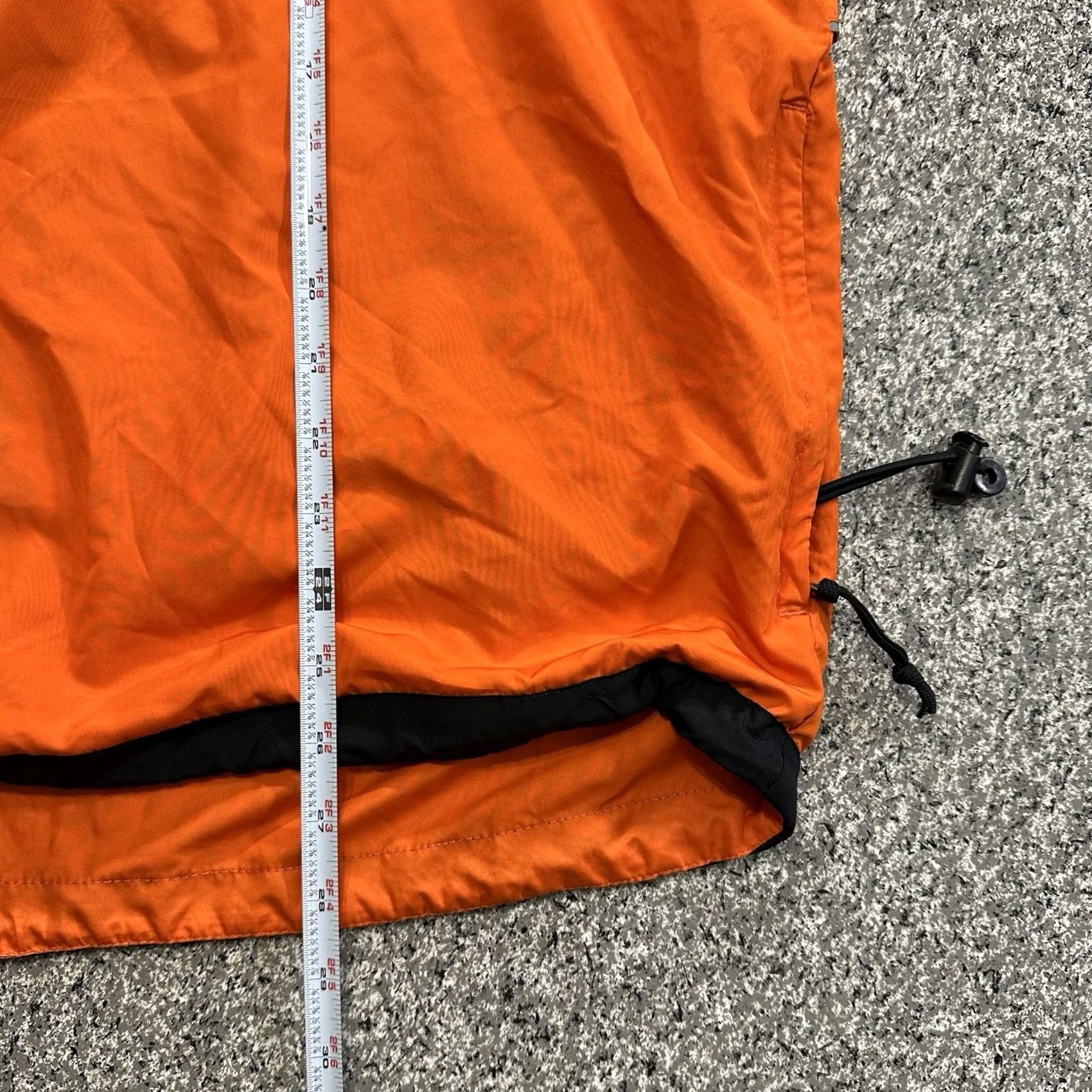 Nike VINTAGE Nike Windbreaker Jacket Womens L Anorak 1/2 Zip Pullover Orange Black Windrunner Jacket Womens L Orange 1/2 Zip Nike Windbreaker Womens L Size L / US 10 / IT 46 - 6 Thumbnail