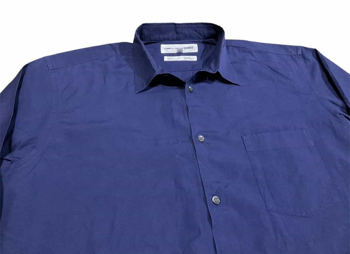 Comme des Garcons SHIRT 🔥Comme Des Garcons Wide Shirt Navy Size US L / EU 52-54 / 3 - 5 Thumbnail