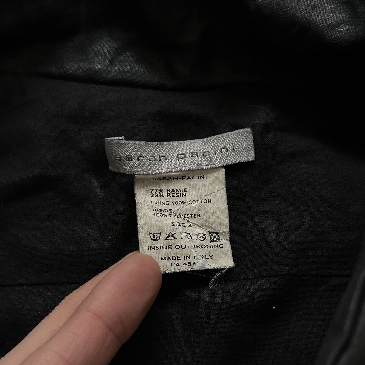Sarah Pacini Gothic Sarah Pacini Avantgarde Jacket Rick Owens Style Size L / US 10 / IT 46 - 3 Thumbnail