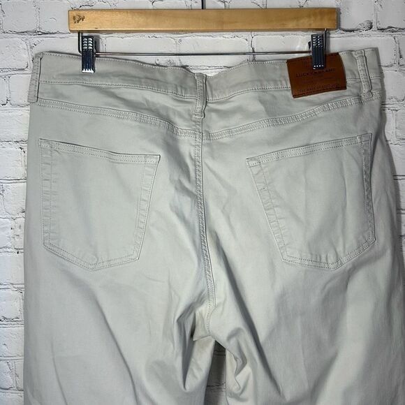 Lucky Brand Lucky Brand Mens Khaki Stretch Pants 410 Athletic Slim size Size US 38 / EU 54 - 4 Thumbnail