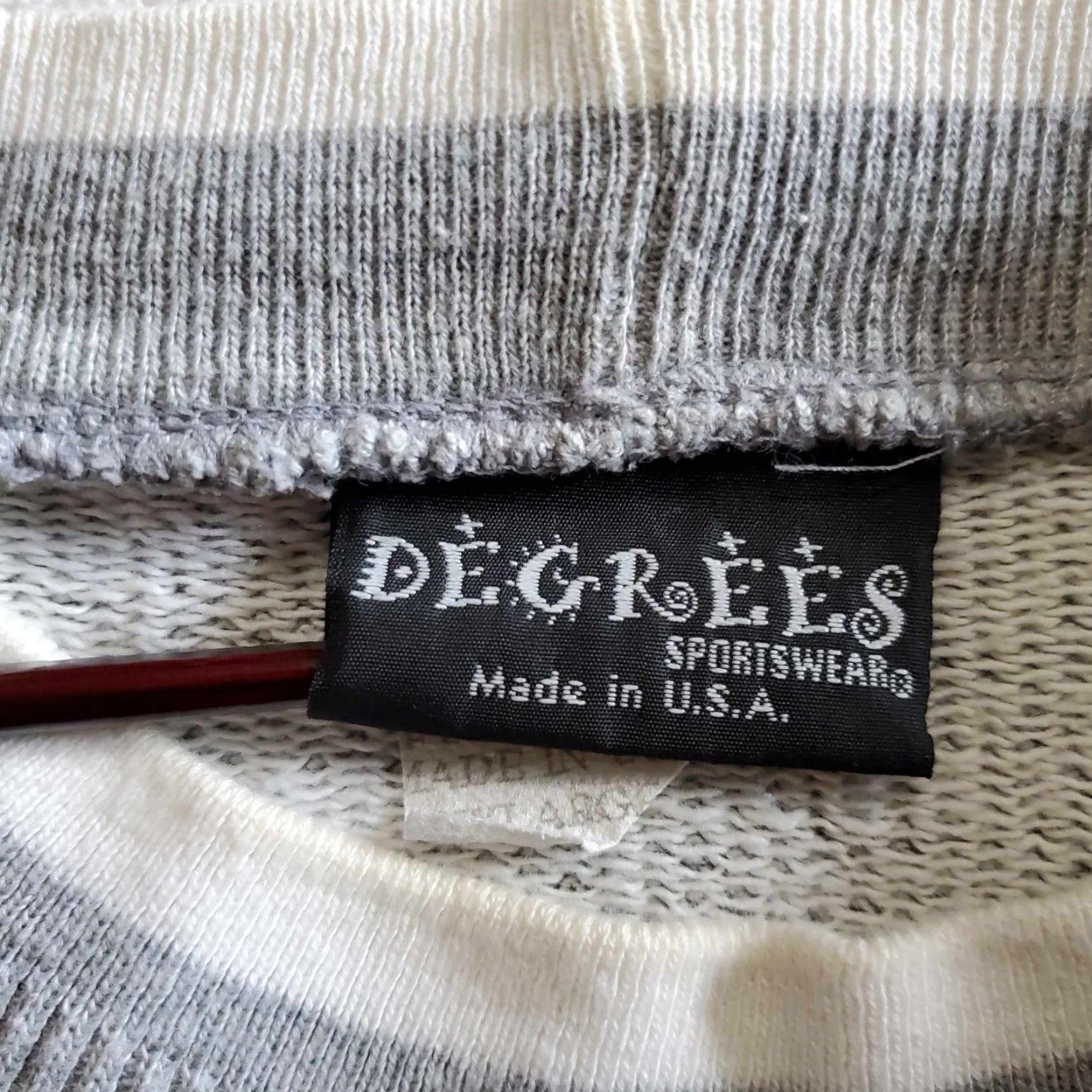 Vintage VINTAGE Degrees Sportswear 2XL Crewneck Sweater Gray Size US XXL / EU 58 / 5 - 2 Thumbnail