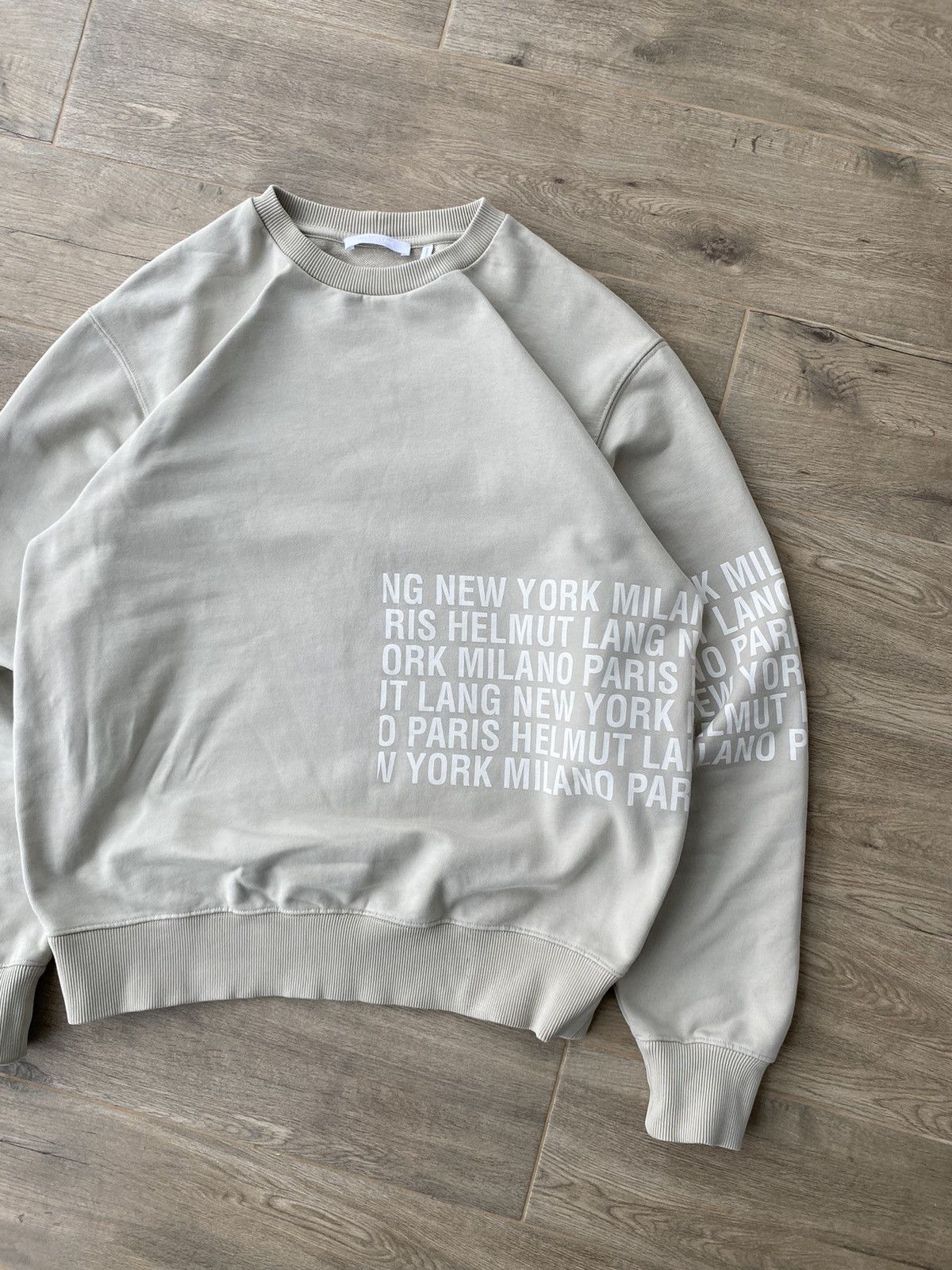 Helmut Lang Helmet Lang box logo sweatshirt Size US M / EU 48-50 / 2 - 5 Thumbnail