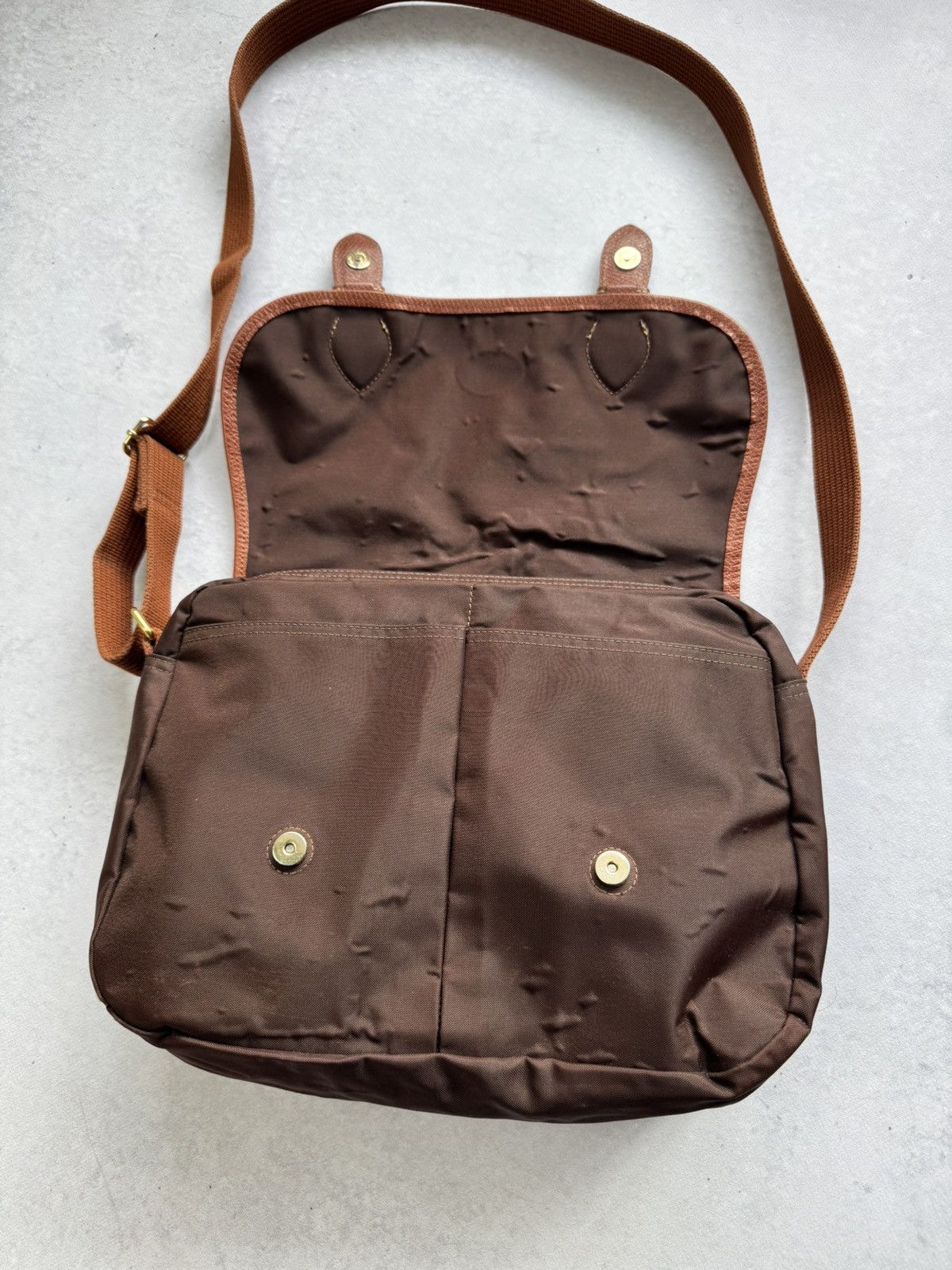 Longchamp Vintage Longchamp Crossbody Distressed bag Size ONE SIZE - 6 Thumbnail