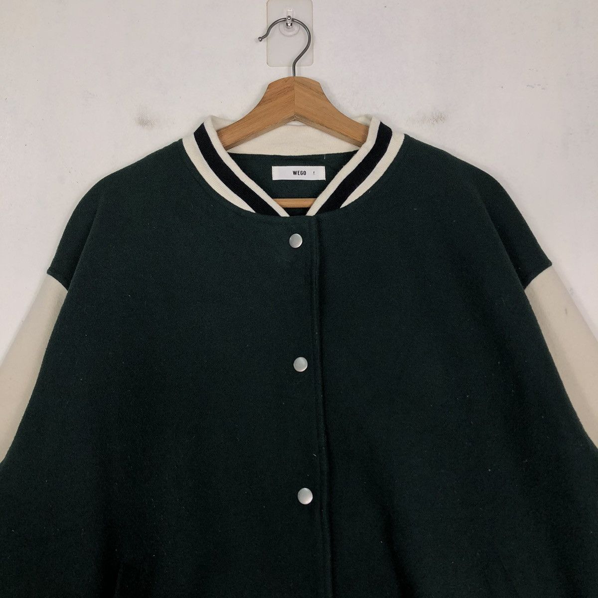 Japanese Brand 🔥Vtg Bomber Jacket Wego Japan Issey Miyake Design Size US M / EU 48-50 / 2 - 3 Thumbnail