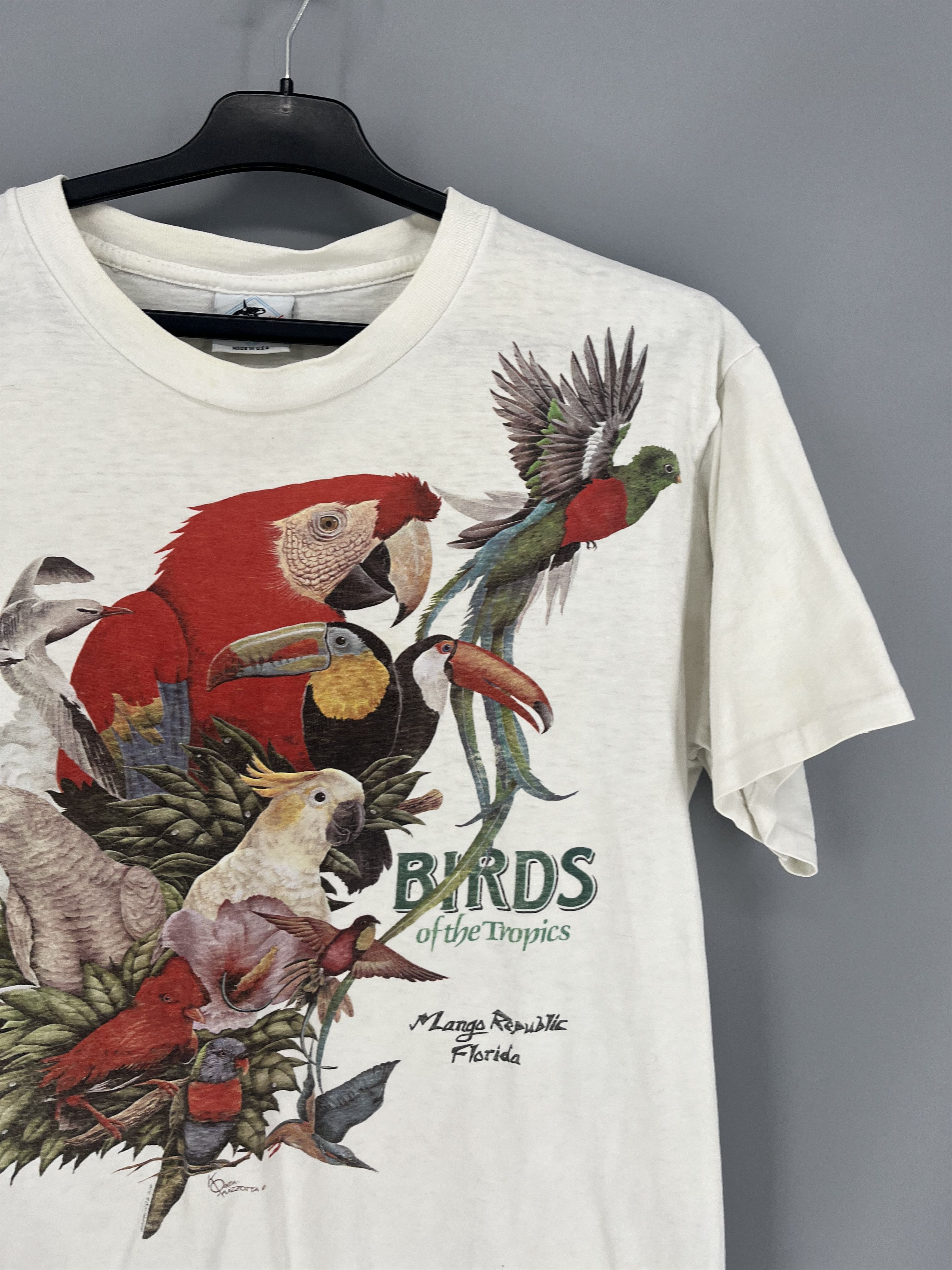 Band Tees Vtg 80s Birds Of The Tropics Faded Shirt L Single Stitch Size US L / EU 52-54 / 3 - 5 Thumbnail