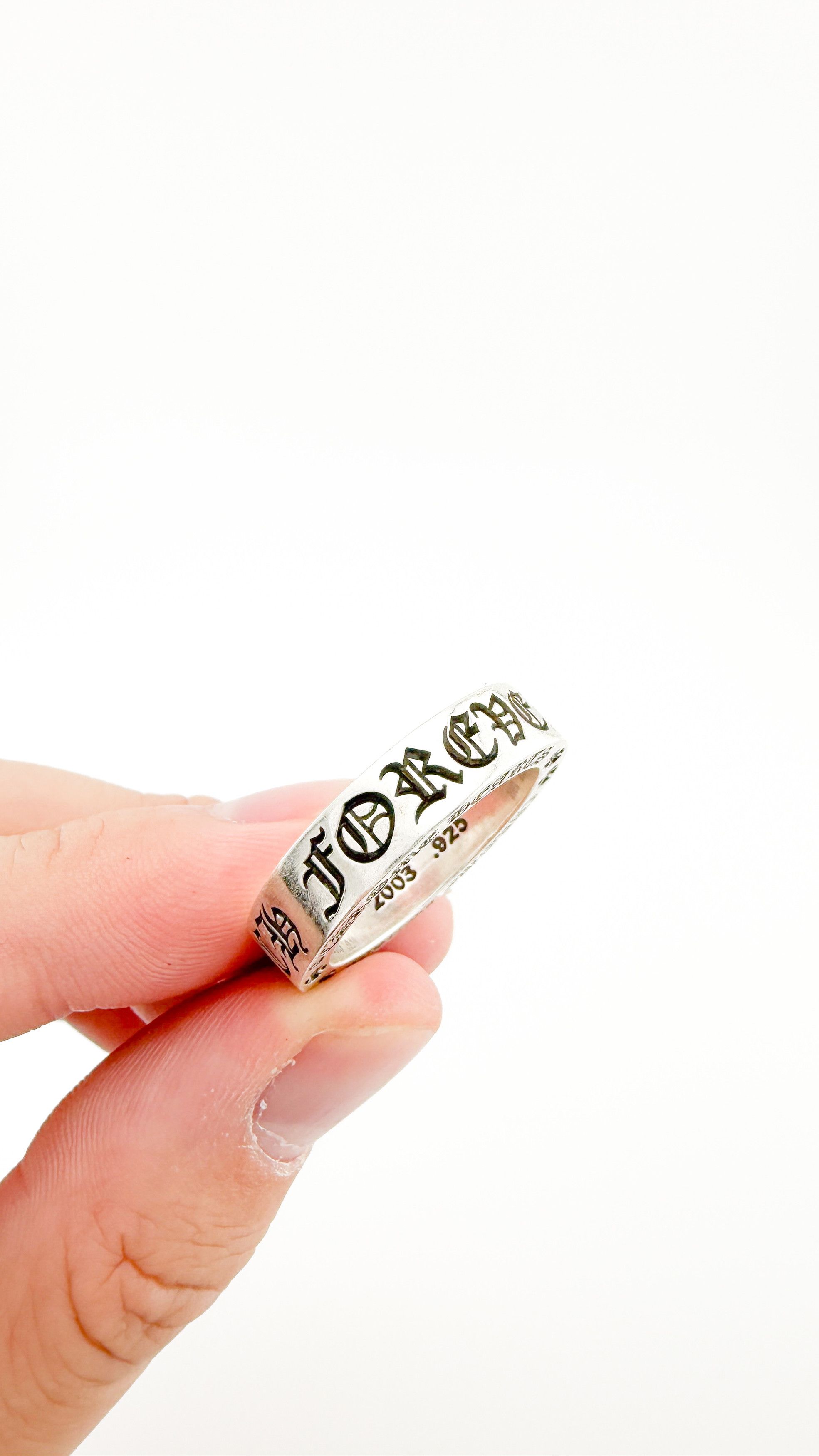 Chrome Hearts RARE! Chrome Hearts Forever Ring - size 11.5 Size ONE SIZE - 6 Thumbnail
