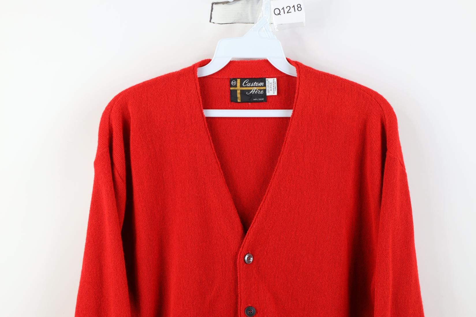 Vintage Vintage 70s Streetwear Kurt Cobain Knit Cardigan Sweater USA Size US M / EU 48-50 / 2 - 2 Thumbnail