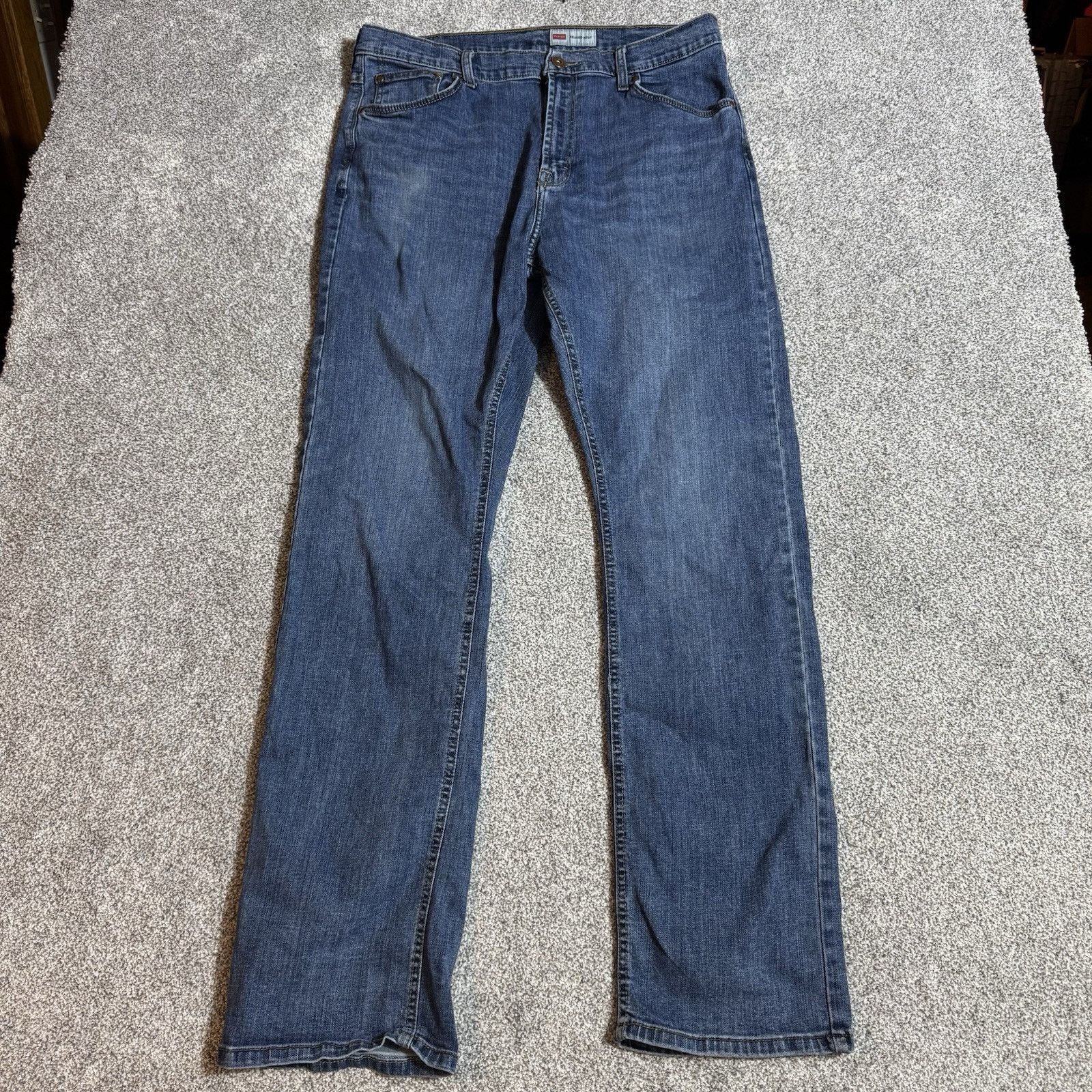 Wrangler Wrangler Jeans Mens 36x34 Relaxed Boot Western Streetwear Size US 36 / EU 52 - 1 Thumbnail