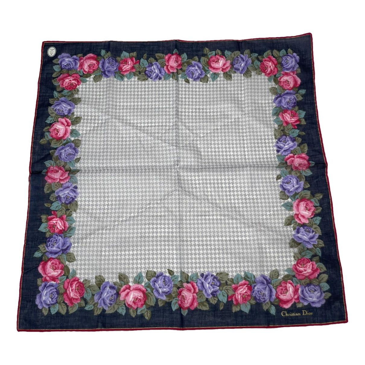 Dior Multicolour Silk Scarf Size ONE SIZE - 1 Thumbnail