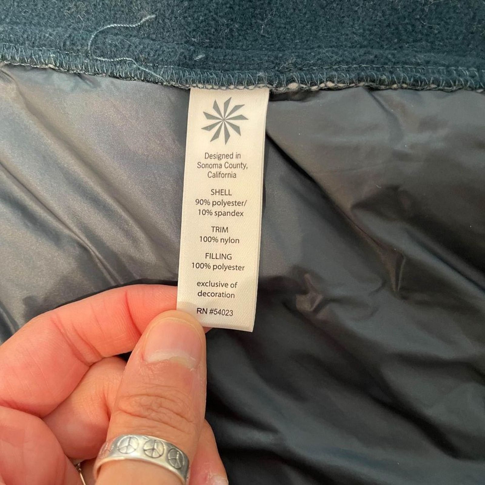 Athleta Athleta Rock Springs Quilted Vest Green Womens Medium Petite Size M / US 6-8 / IT 42-44 - 6 Thumbnail