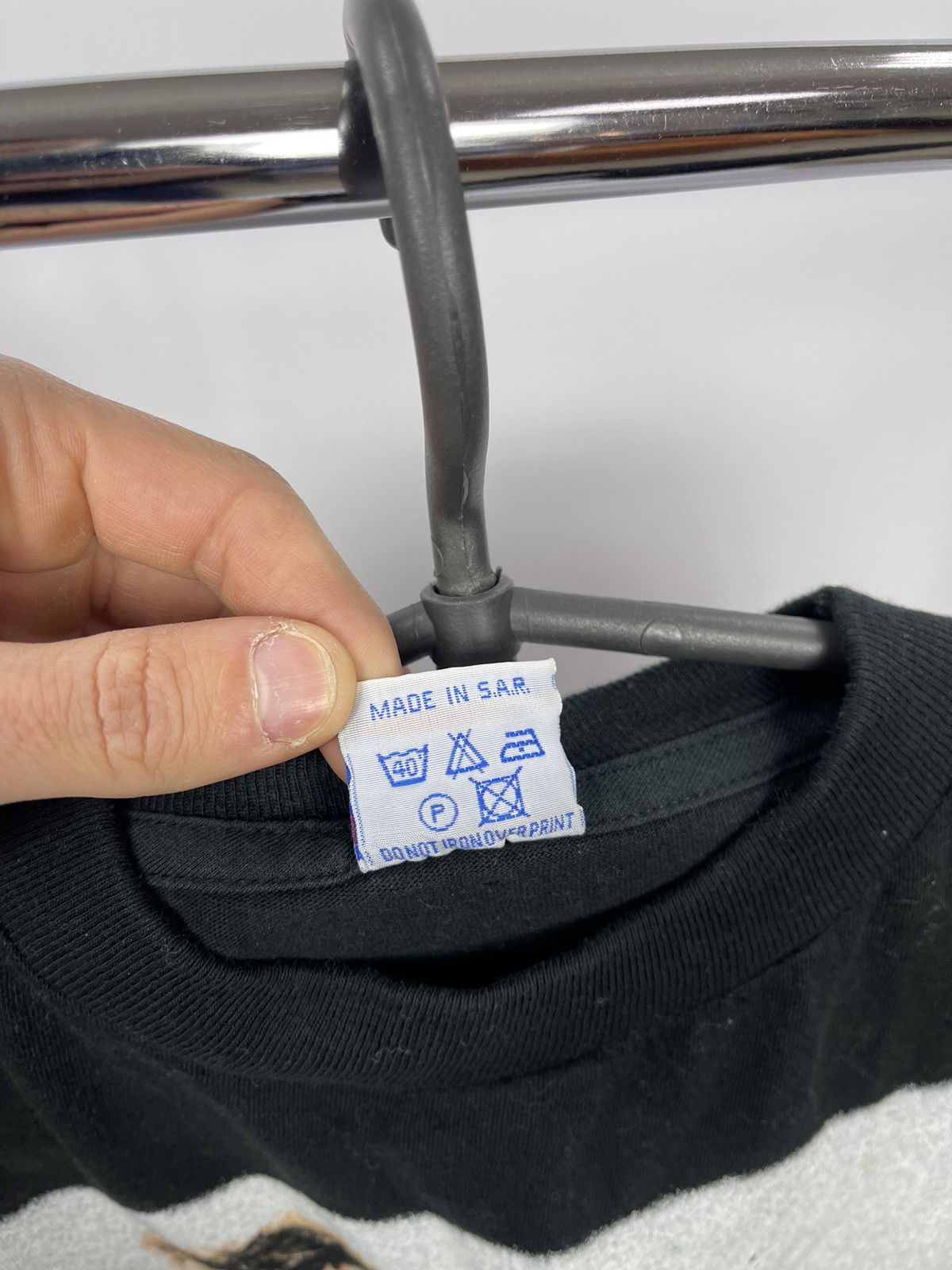 Vintage Michael Ball 1994 Vintage T-Shirt Size L Black Made in S.A.R Size US L / EU 52-54 / 3 - 4 Thumbnail