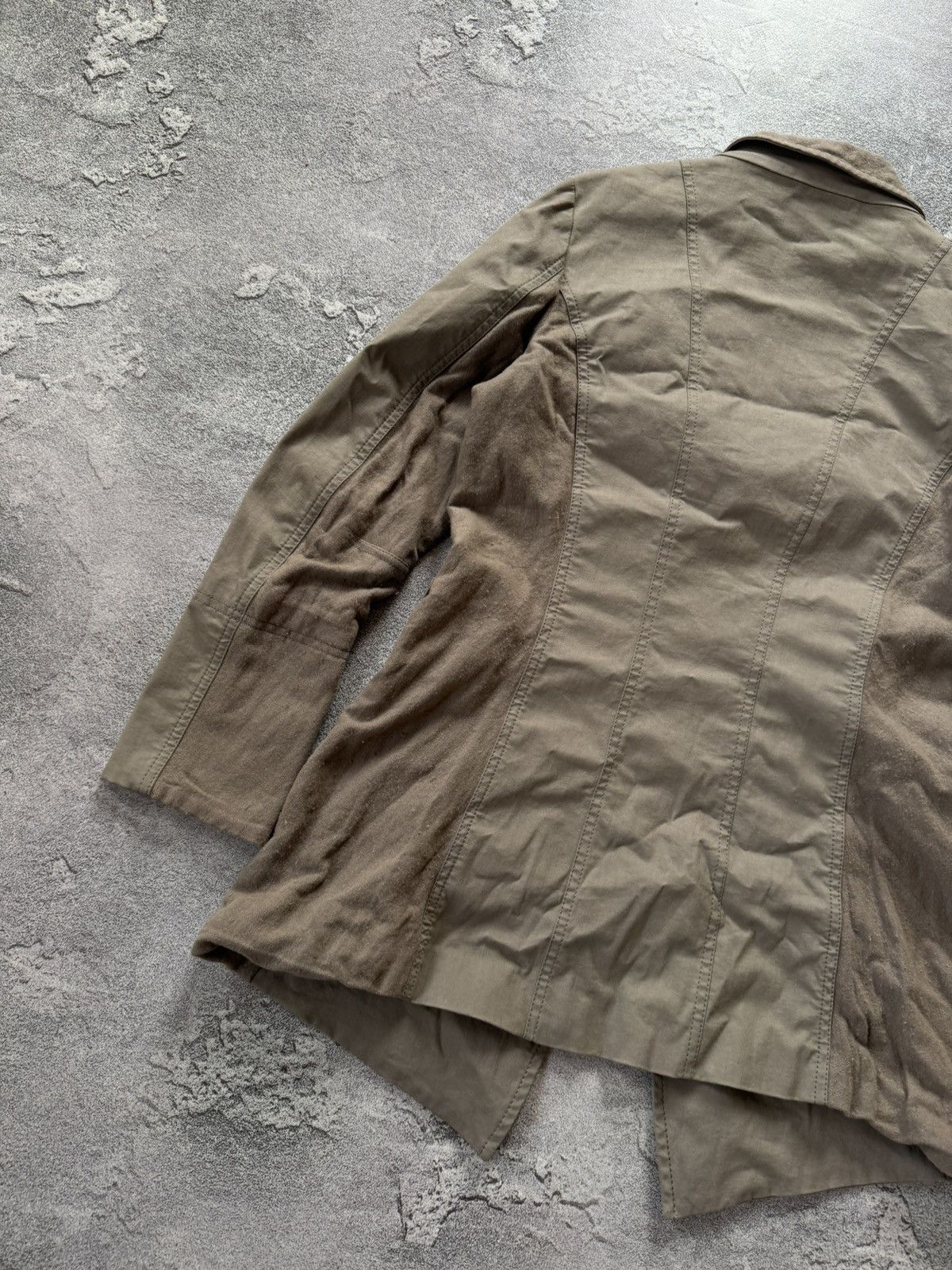 Annette Gortz × Designer Annette Gortz 38 jacket zip coat blazer Avantgarde Germany Size M / US 6-8 / IT 42-44 - 20 Thumbnail