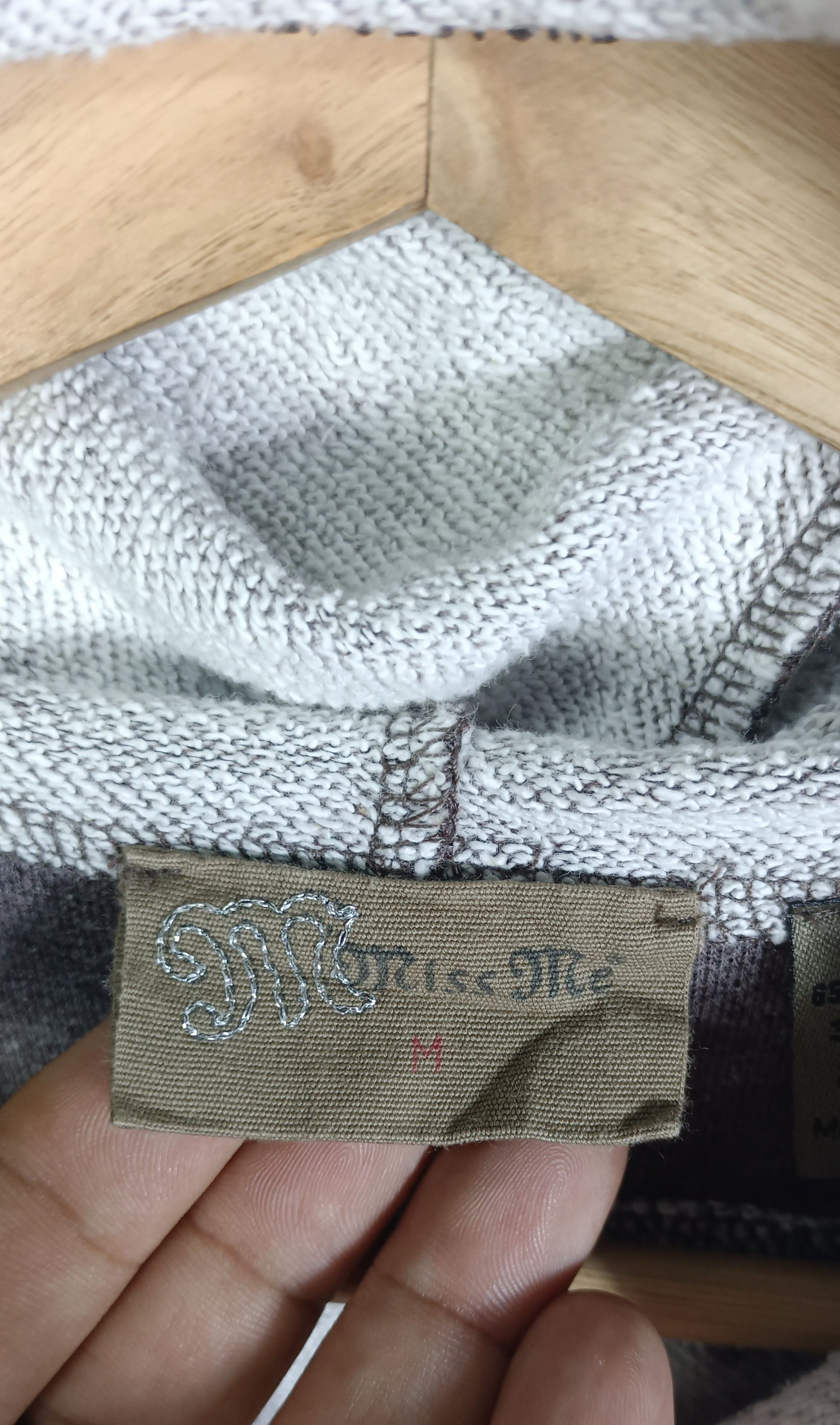 If Six Was Nine × Japanese Brand × Miss Me Miss Me Cross Embroidery Logo Zip Up Hoodie Size S / US 4 / IT 40 - 9 Thumbnail