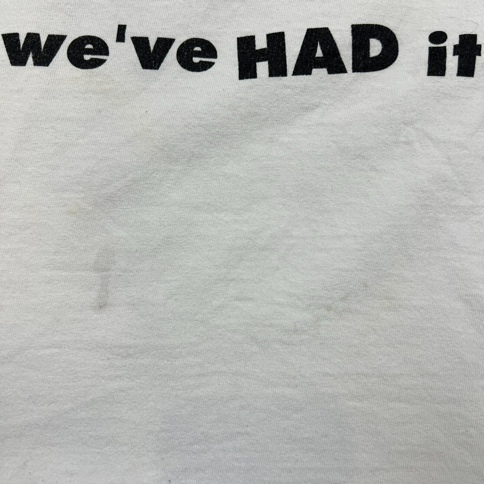 AAA × Vintage Vintage 2003 Canada Mad Cow Disease T Shirt SARS Graphic Tee Size US M / EU 48-50 / 2 - 4 Thumbnail