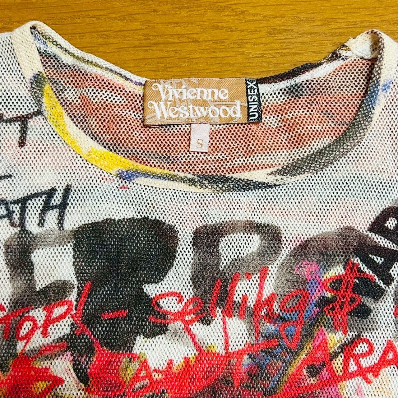 Vivienne Westwood Vivienne Westwood Terror Punk Tattoo Mesh Shirt Size US S / EU 44-46 / 1 - 3 Thumbnail