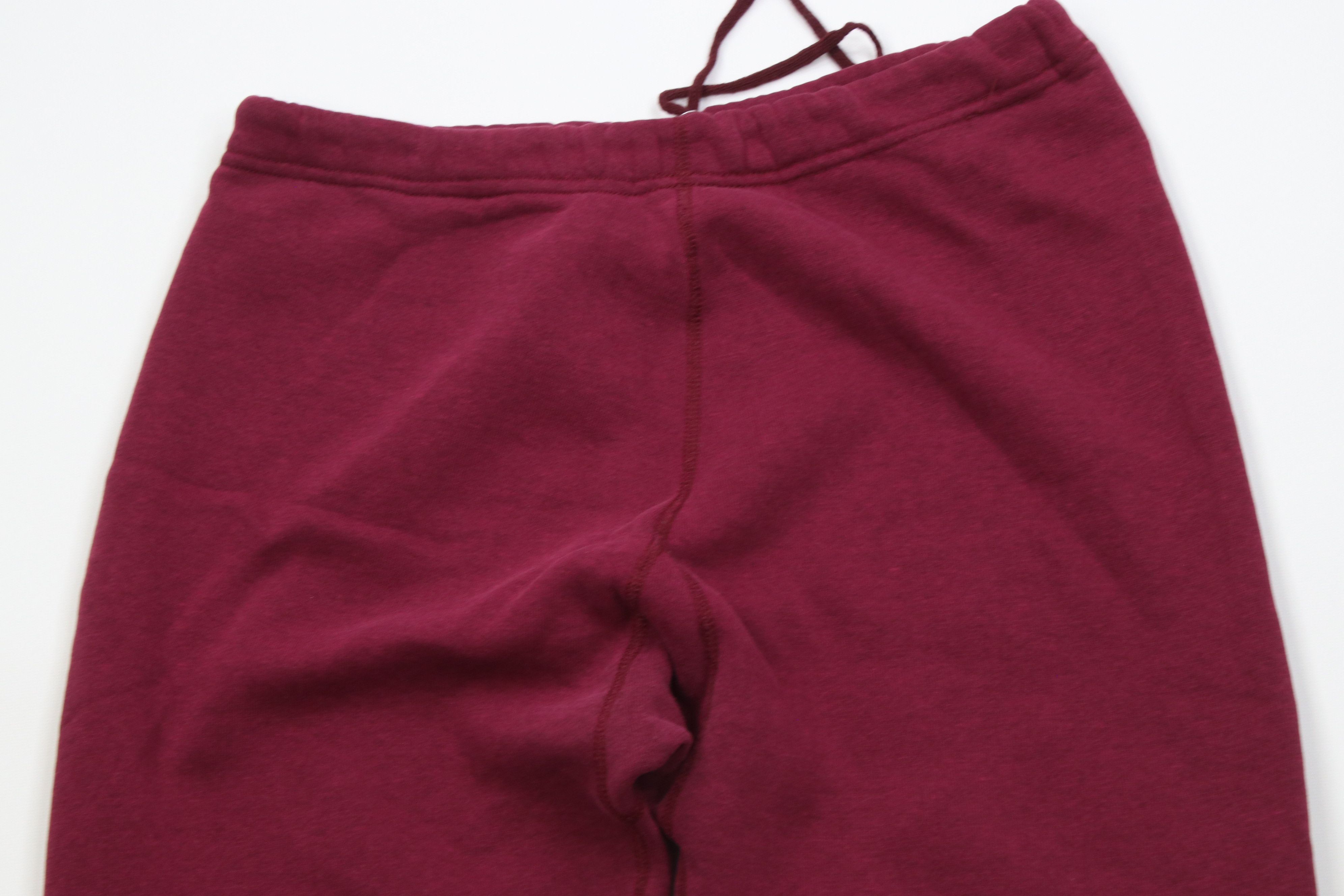 Vintage Vintage 70s 80s Heavyweight Sweatpants Joggers Maroon USA Size US 36 / EU 52 - 8 Thumbnail