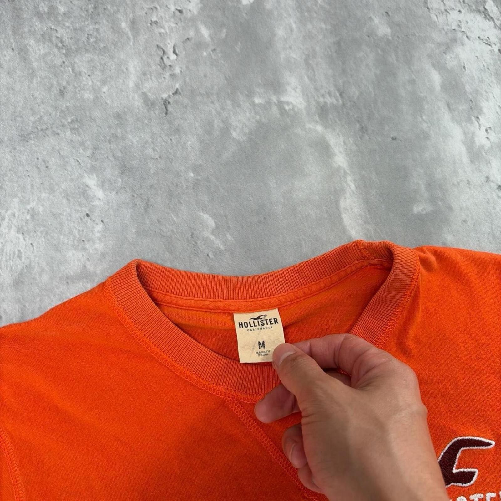 Other Y2K Orange Hollister Surf Grunge T-Shirt Size US M / EU 48-50 / 2 - 6 Thumbnail