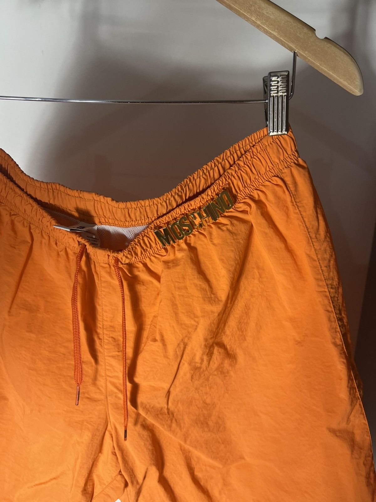 Moschino × Vintage VERY RARE MOSCHINO NYLON SHORTS ITALIAN DESIGNER LUXURY Y2K Size US 36 / EU 52 - 5 Thumbnail