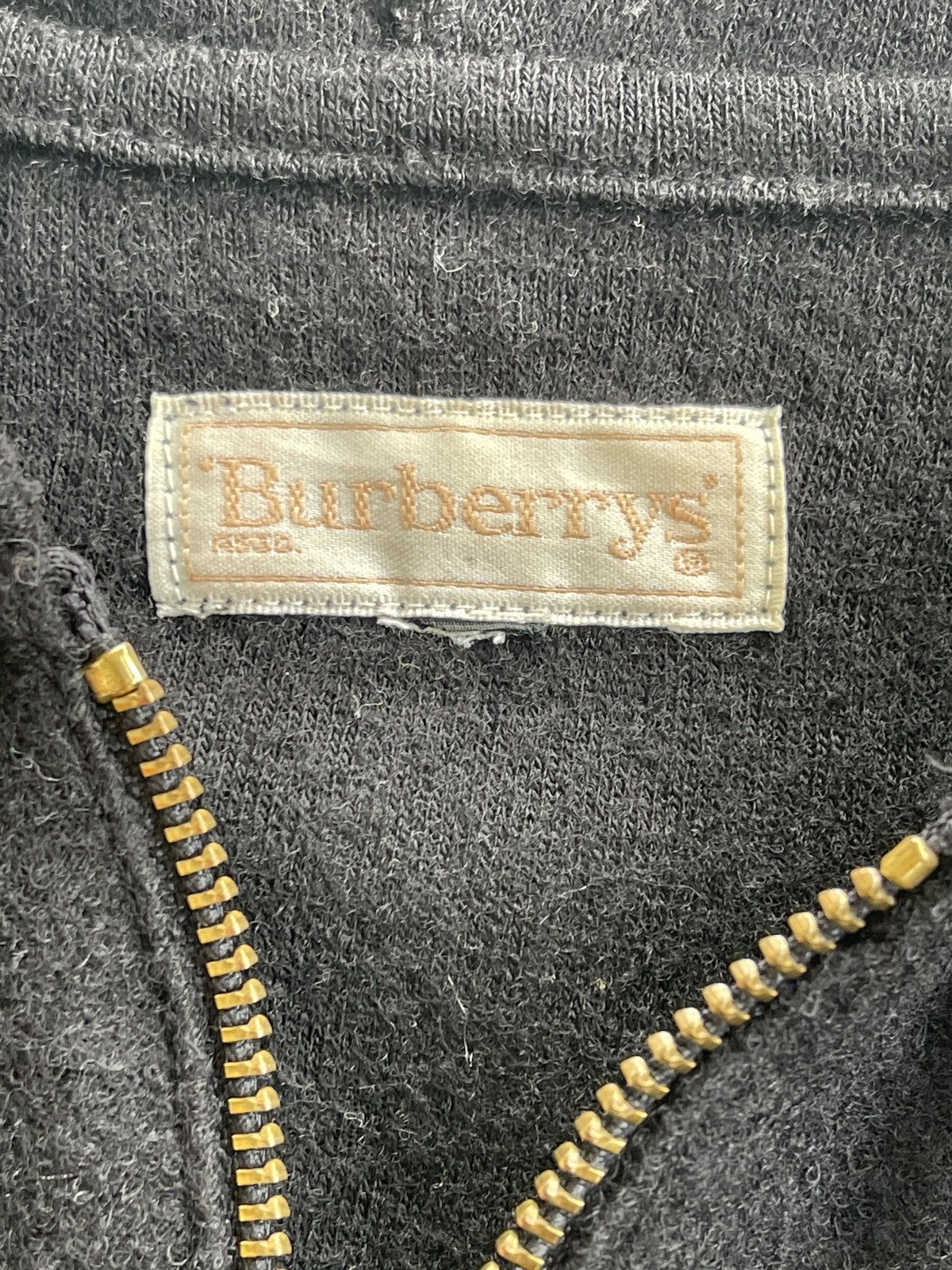 Burberry Vintage Burberrys Wool Zipper Hoodies Size US S / EU 44-46 / 1 - 8 Thumbnail