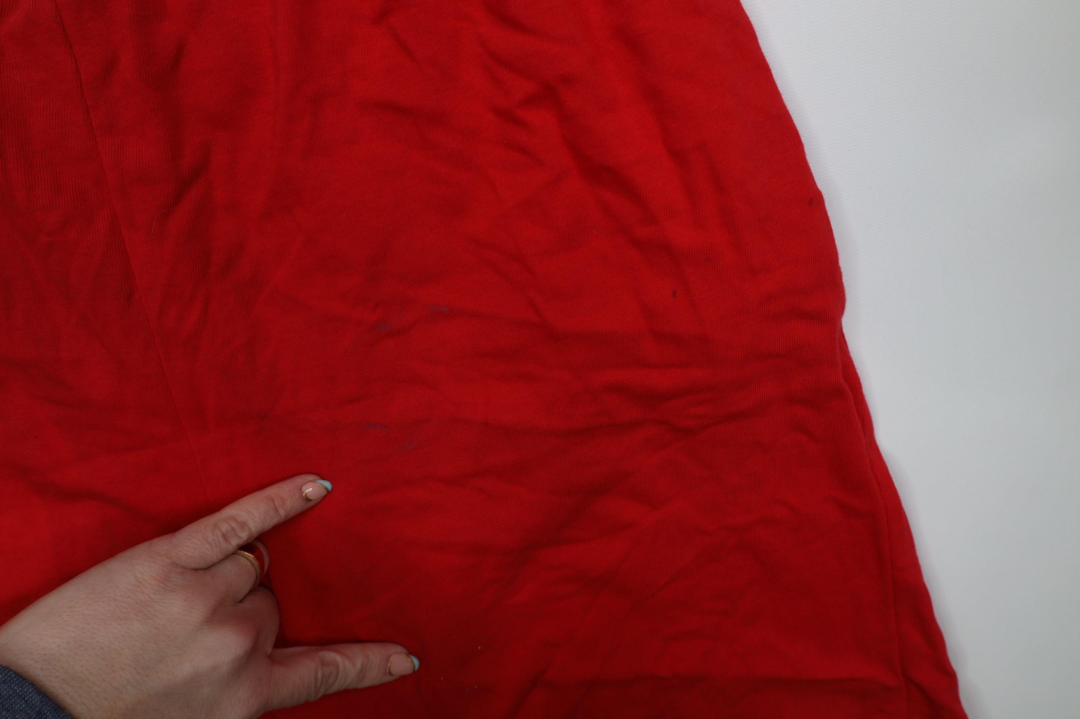 Vintage Deadstock Vintage 90s Streetwear Above Knee Shorts Red Size US 34 / EU 50 - 15 Thumbnail