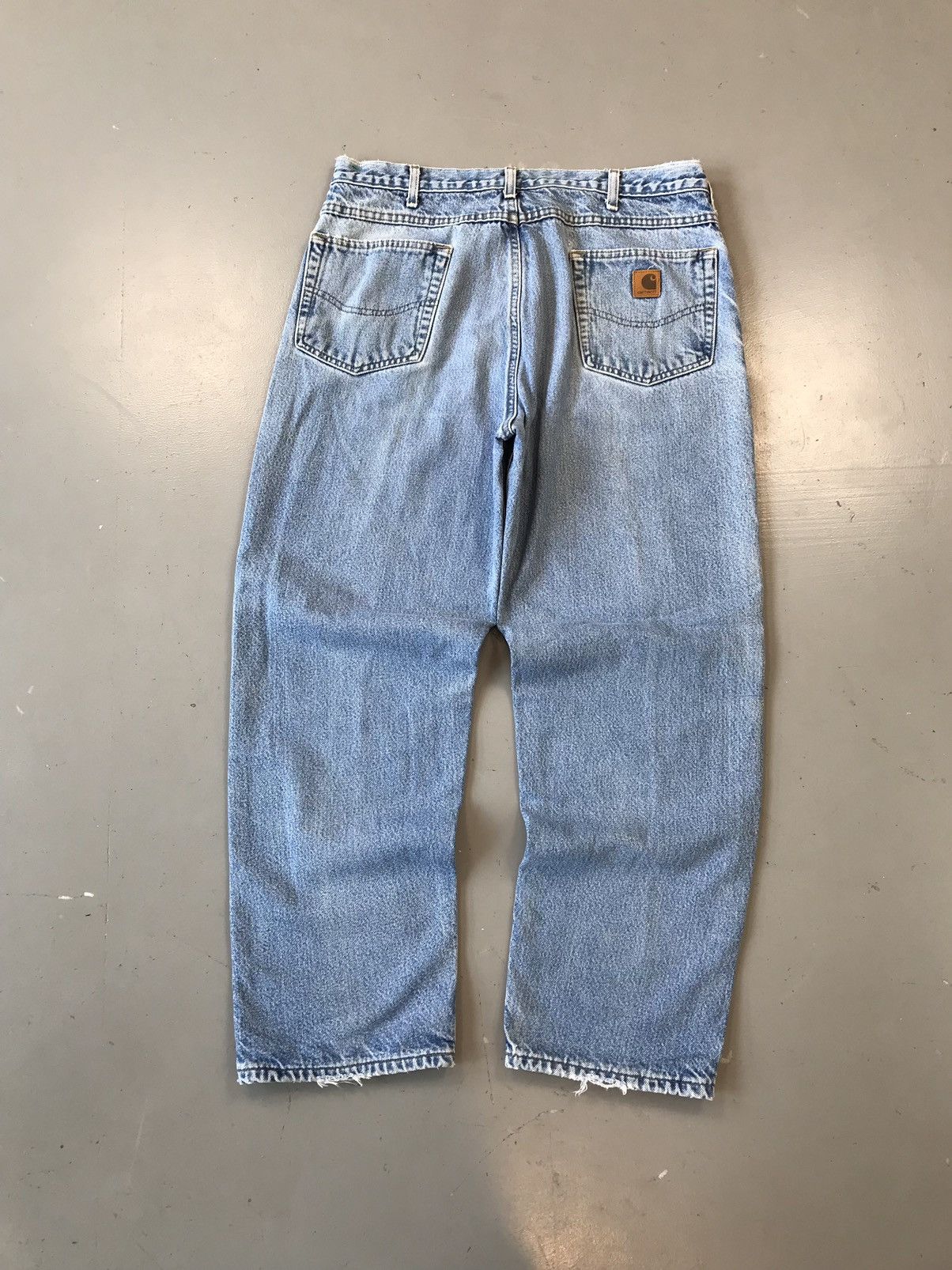 Carhartt × Vintage Vintage Carhartt b172 bst flannel line denim Size US 36 / EU 52 - 6 Thumbnail