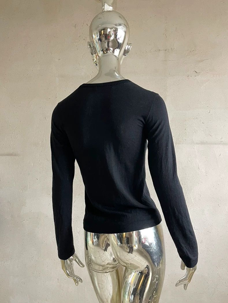 Comme des Garcons Comme Des Garcons Out of print studded long sleeve top top Size S / US 4 / IT 40 - 6 Thumbnail