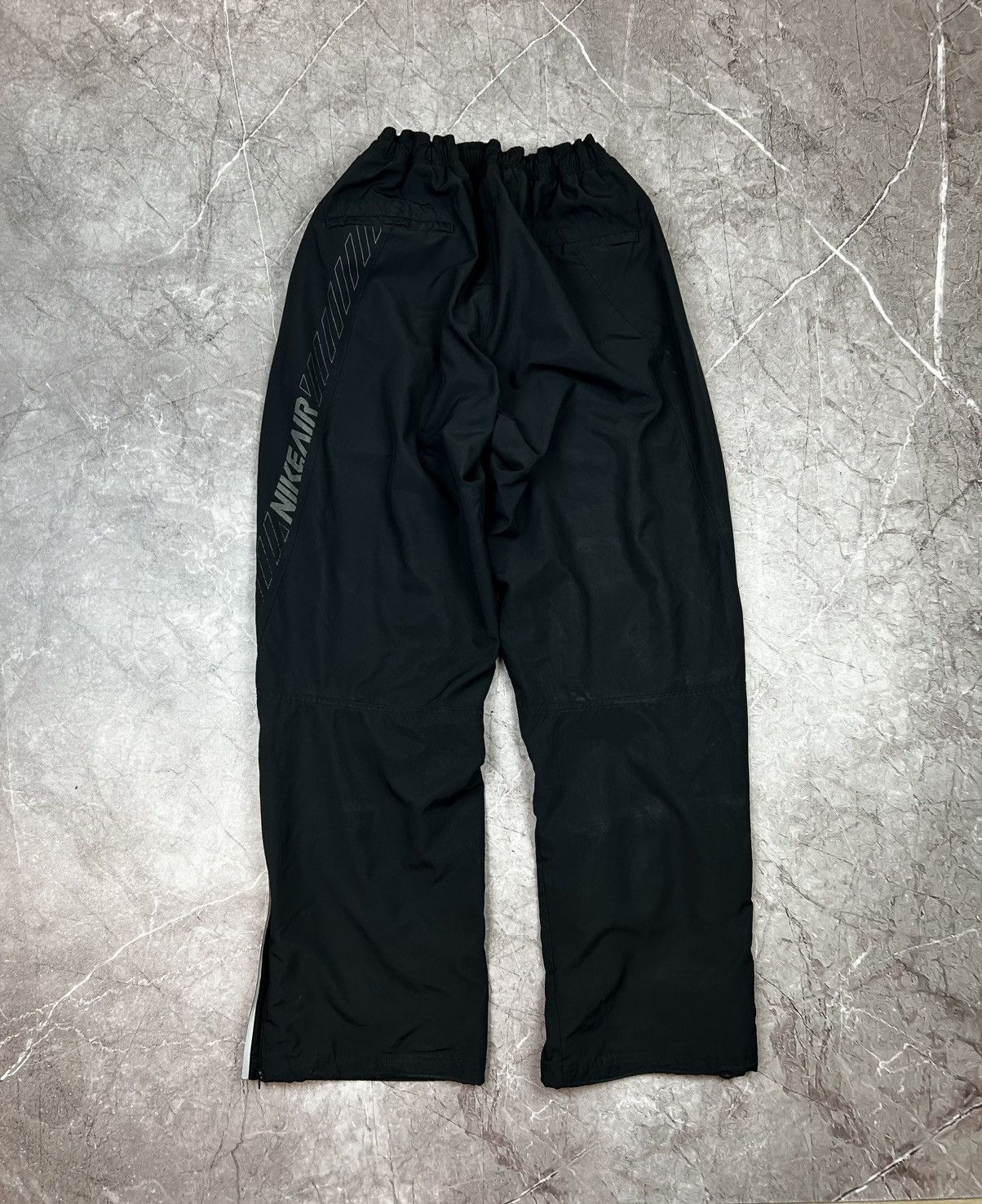 Nike Nike AIR vintage track pants XL black joggers Y2K Gorpcore Size US 34 / EU 50 - 6 Thumbnail