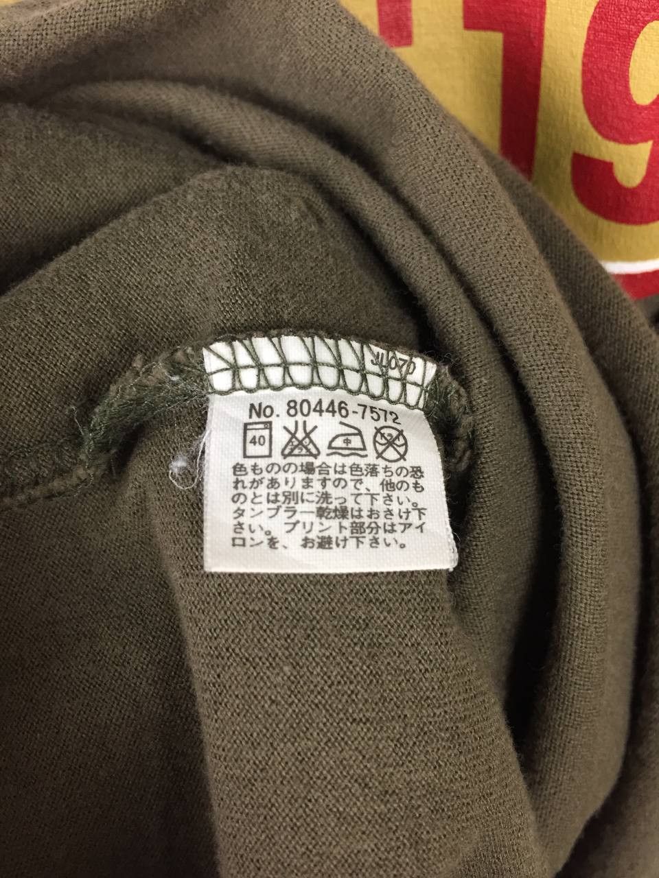 Levi's × Vintage Vtg Levi's Strauss & Co. Original Jeans Longsleeve Tee Size US M / EU 48-50 / 2 - 8 Thumbnail
