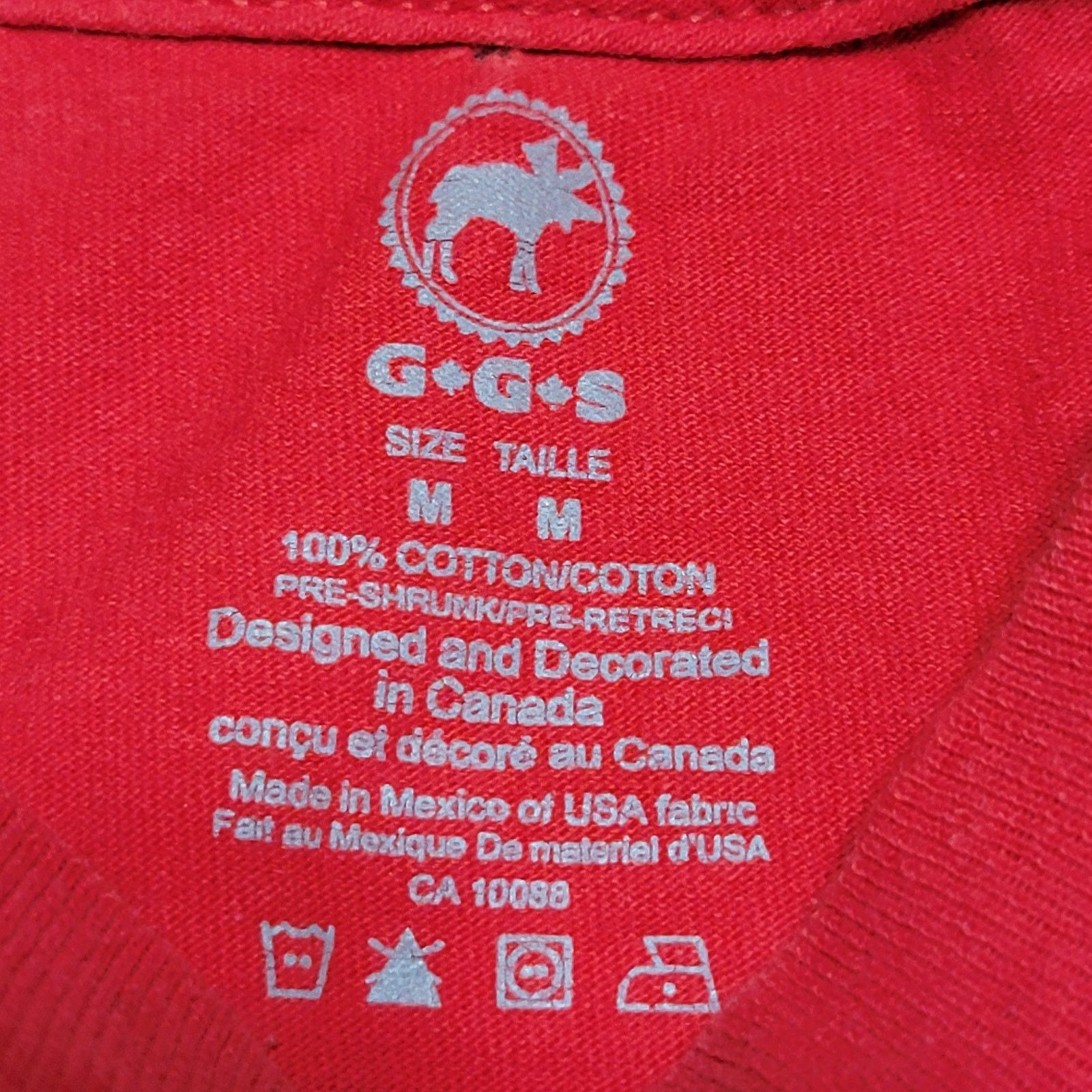 Other G+G+S LS Red Unisex Tee "Canada" - Size Medium Size M / US 6-8 / IT 42-44 - 4 Thumbnail