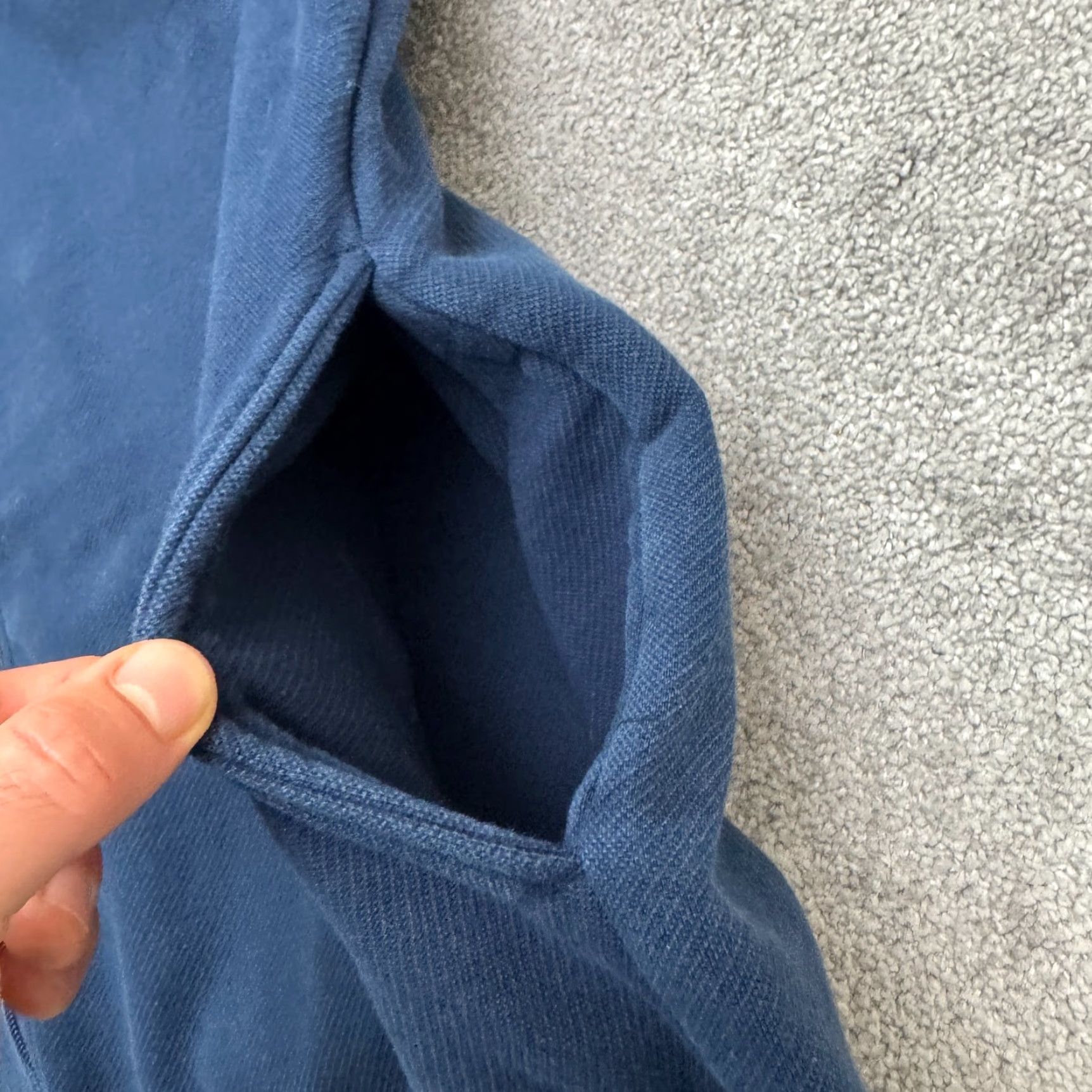 Nike VINTAGE Nike Full Zip Sweatshirt Mens XL Navy Blue Swoosh Heavyweight Fashion: 90s Outdoor Sports Shirt Hoodie? Size US XL / EU 56 / 4 - 5 Thumbnail